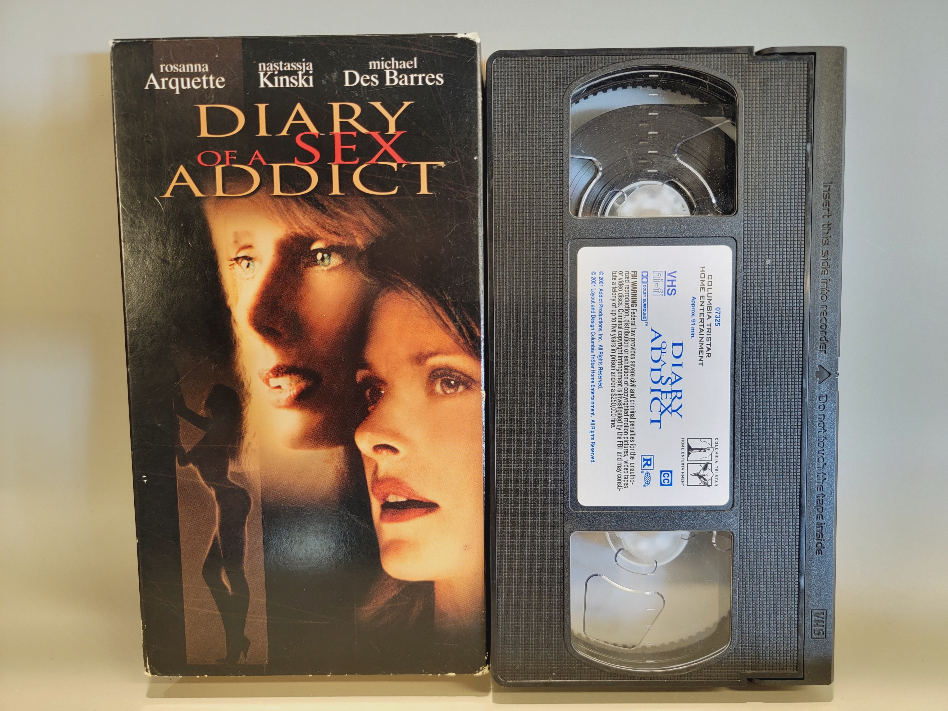 DIARY OF A SEX ADDICT VHS [USED]