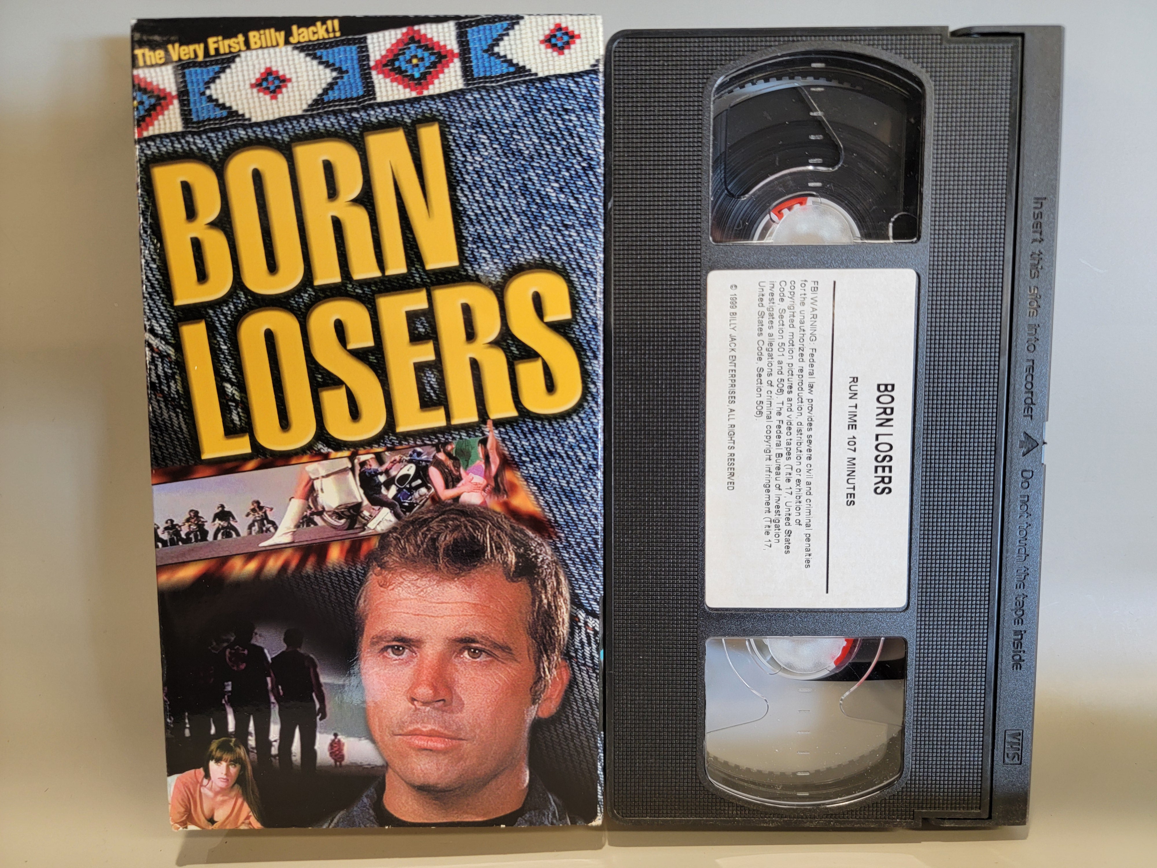 BORN LOSERS VHS [USED]