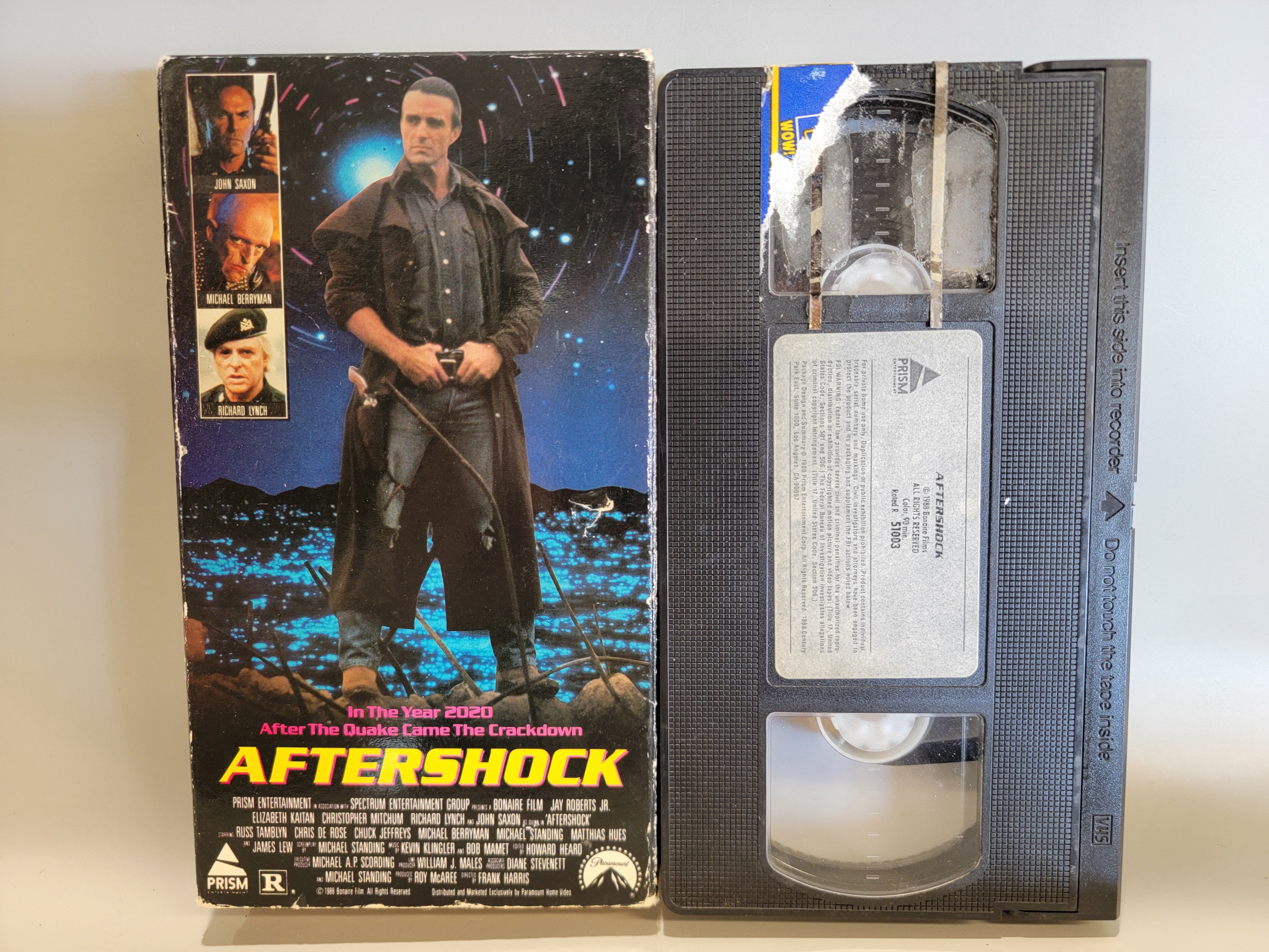 AFTERSHOCK VHS [USED]