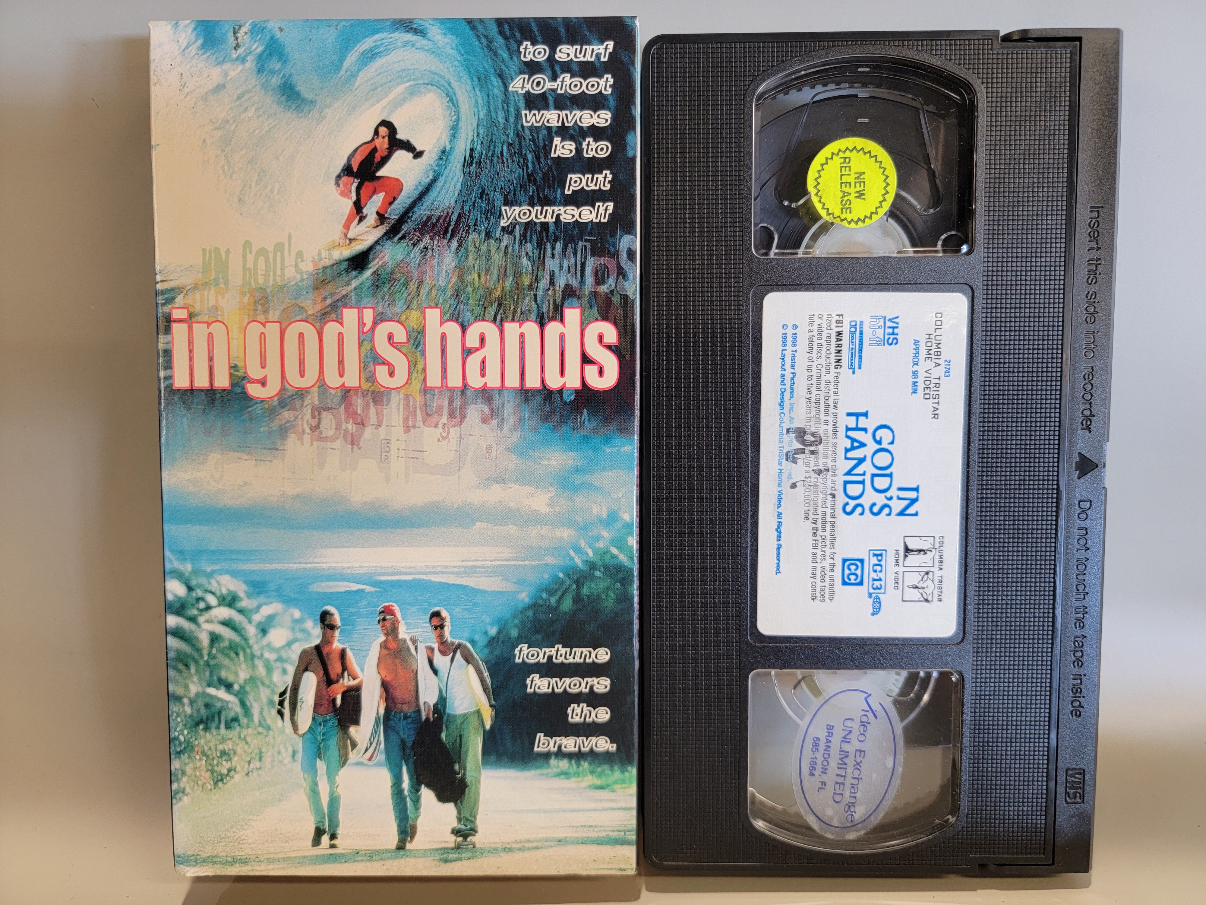 IN GOD'S HANDS VHS [USED]