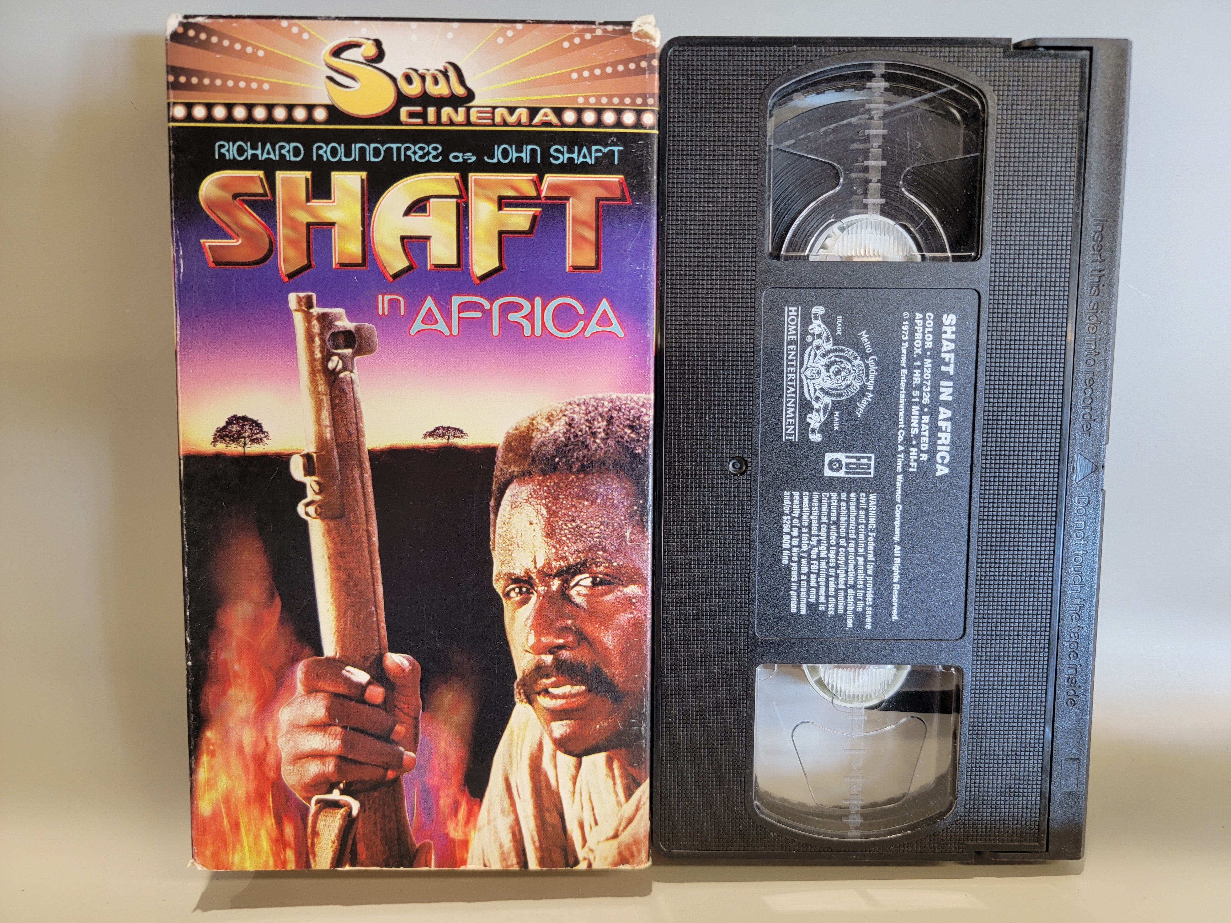SHAFT IN AFRICA VHS [USED]