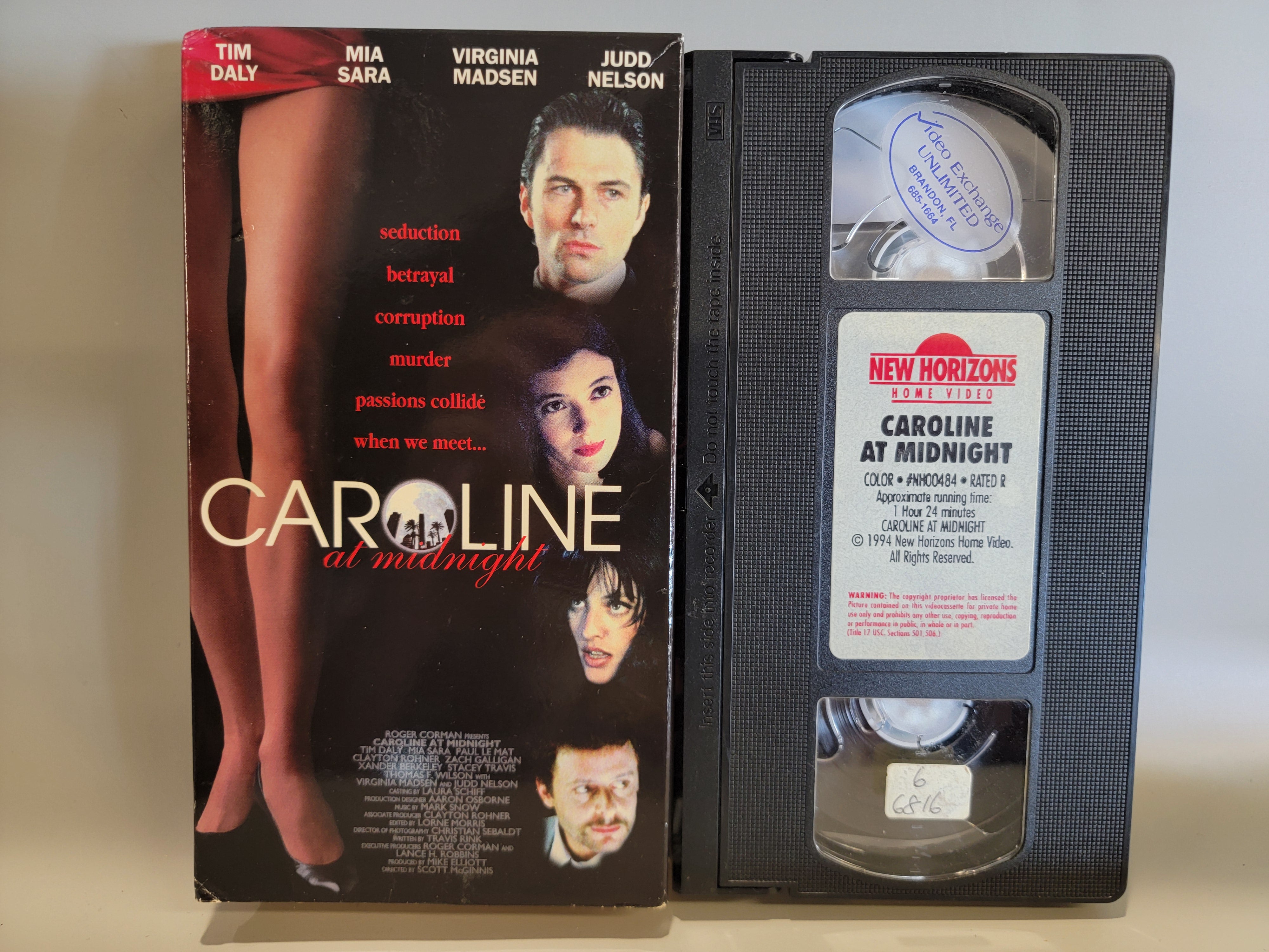 CAROLINE AT MIDNIGHT VHS [USED]