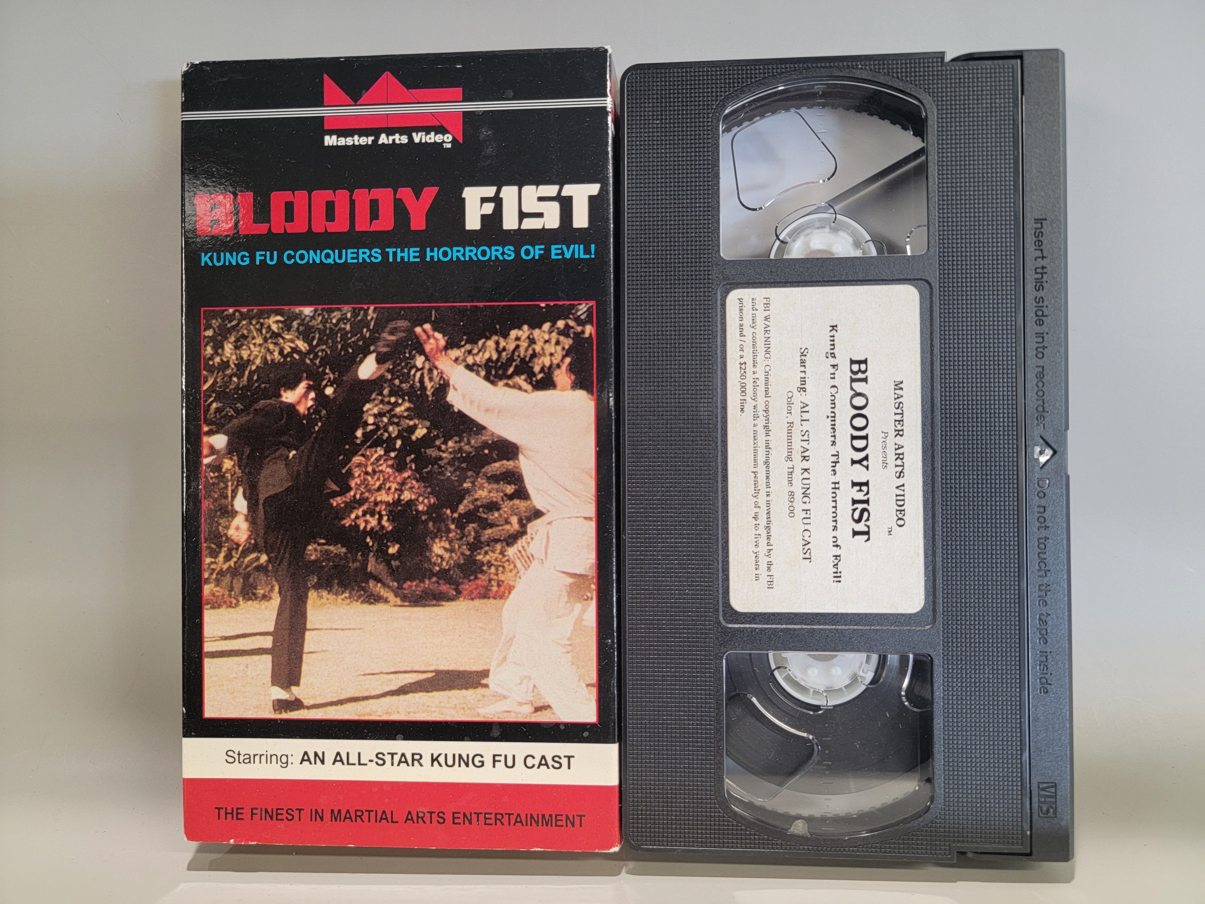 BLOODY FIST VHS [USED]