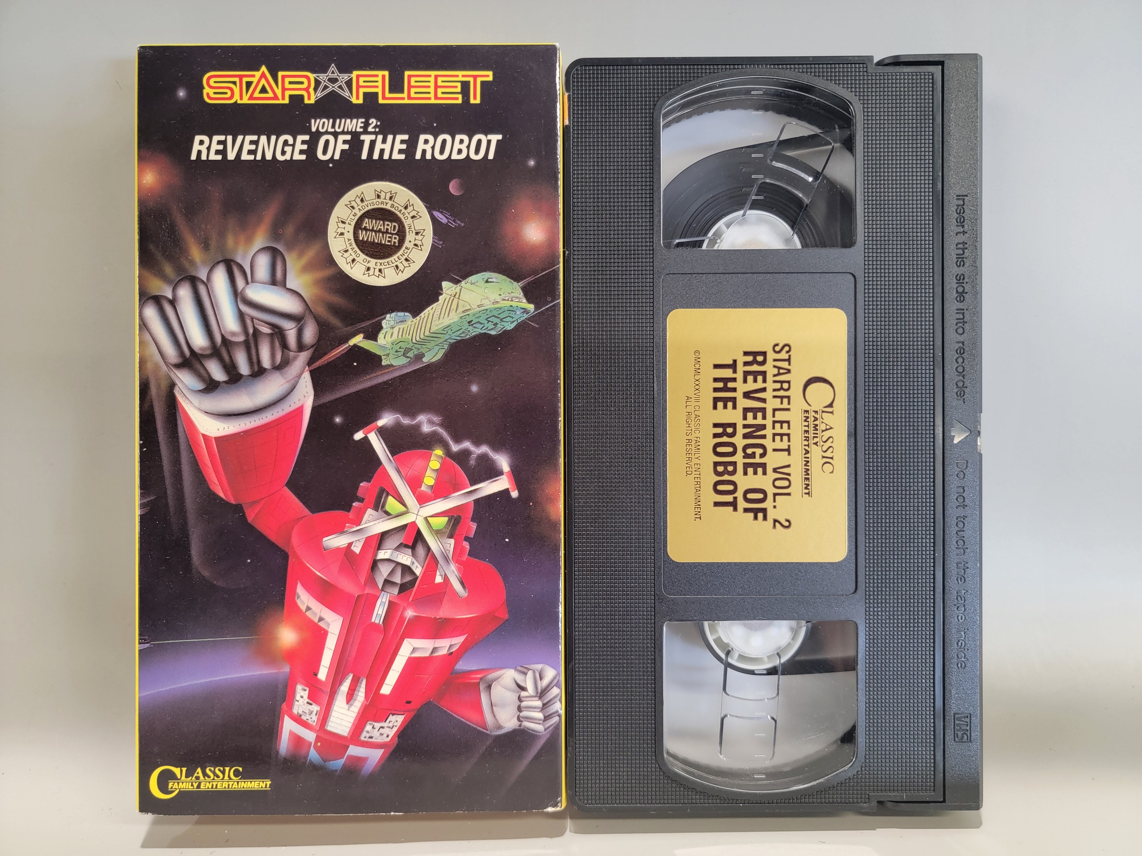 STAR FLEET VOLUME 2: REVENGE OF THE ROBOT VHS [USED]