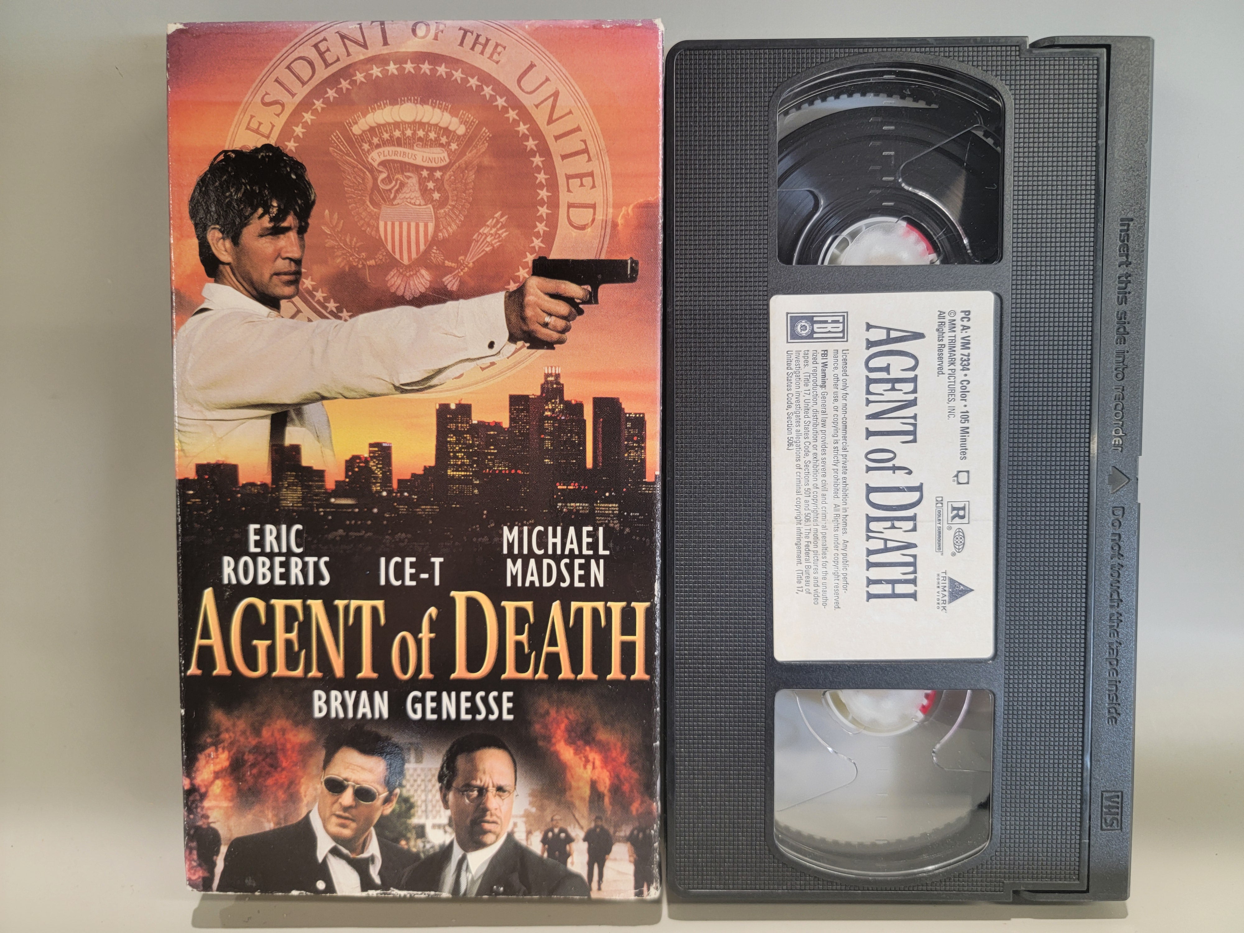 AGENT OF DEATH VHS [USED]