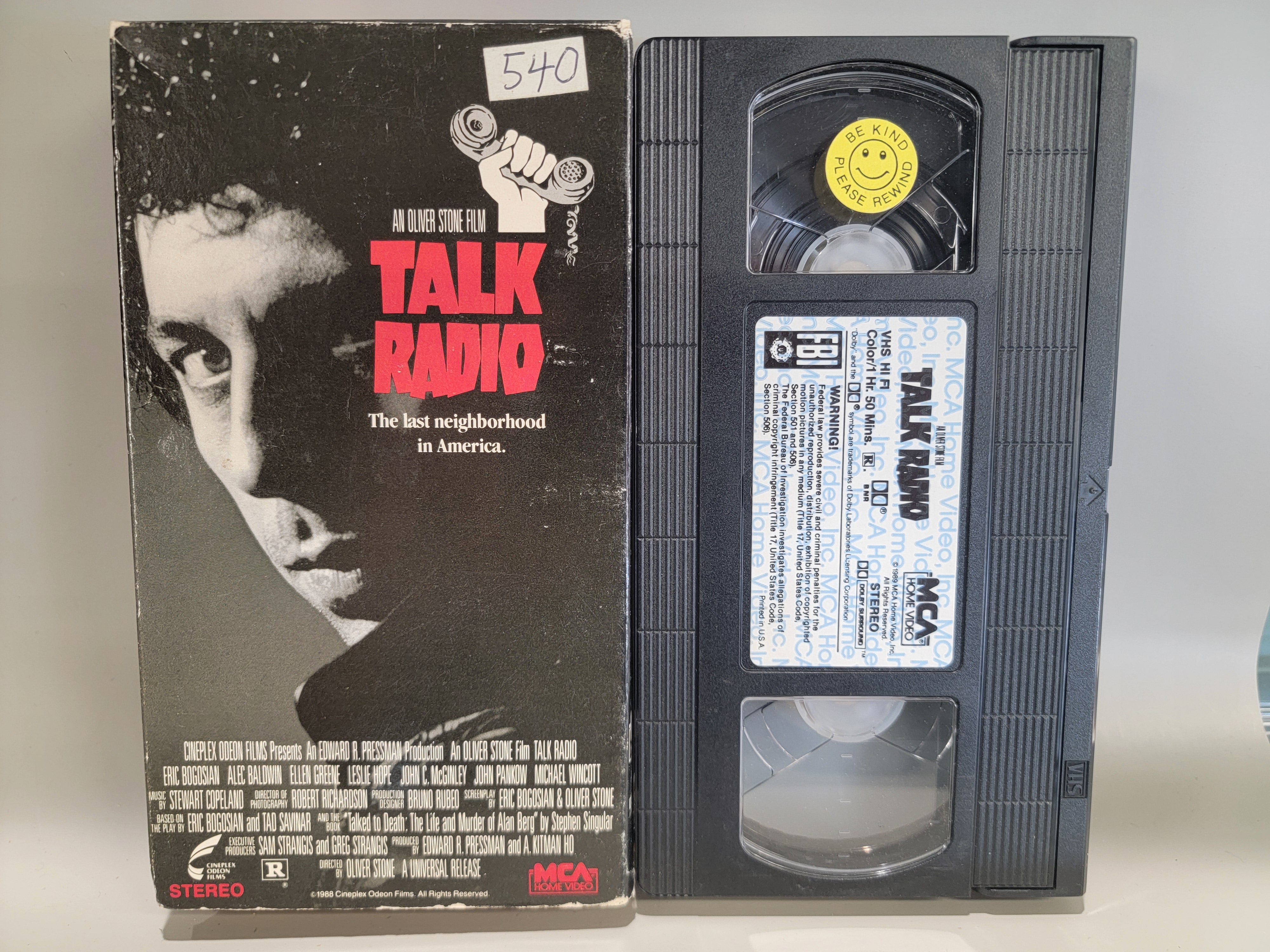 TALK RADIO VHS [USED]