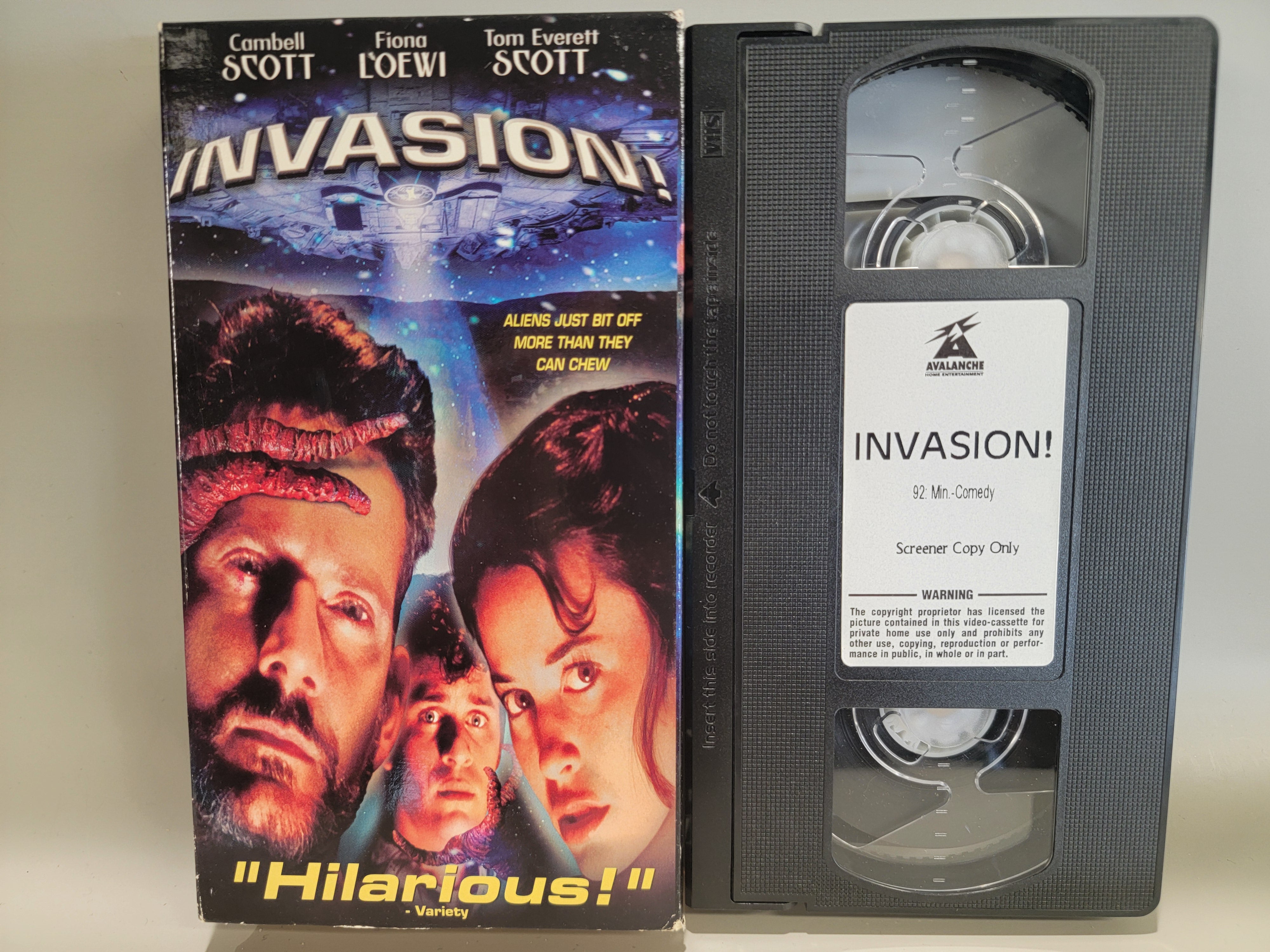 INVASION! (SCREENER) VHS [USED]