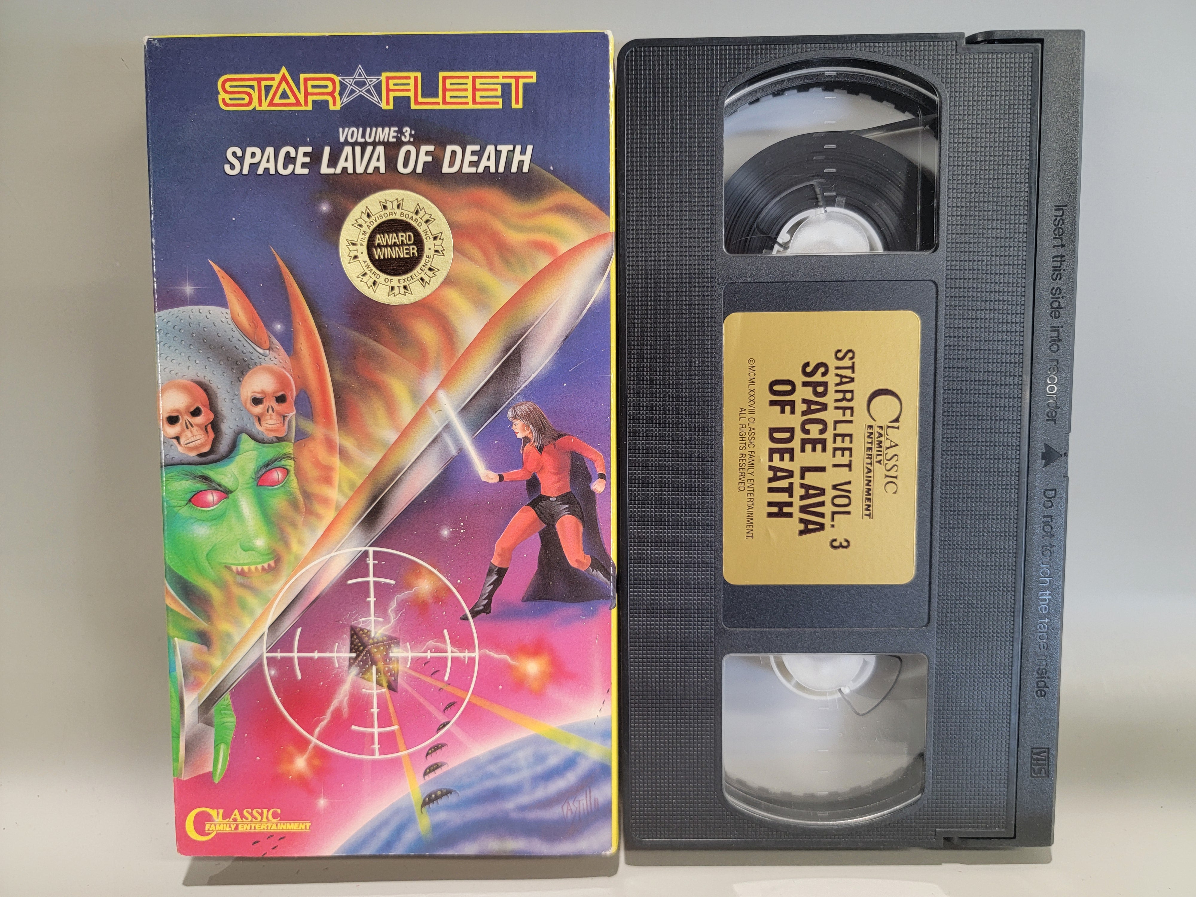 STAR FLEET VOLUME 3: SPACE LAVA OF DEATH VHS [USED]