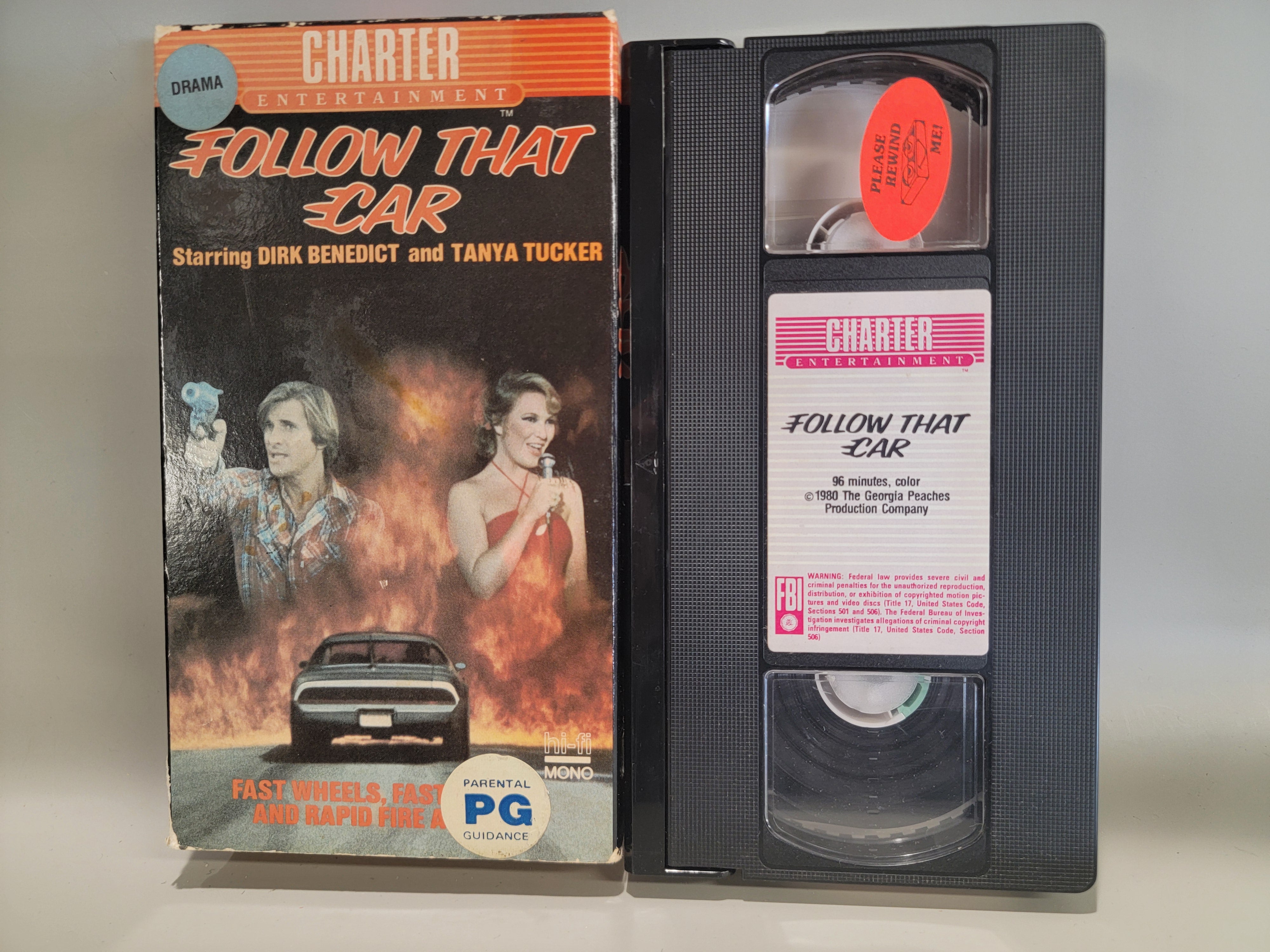 FOLLOW THAT CAR VHS [USED]