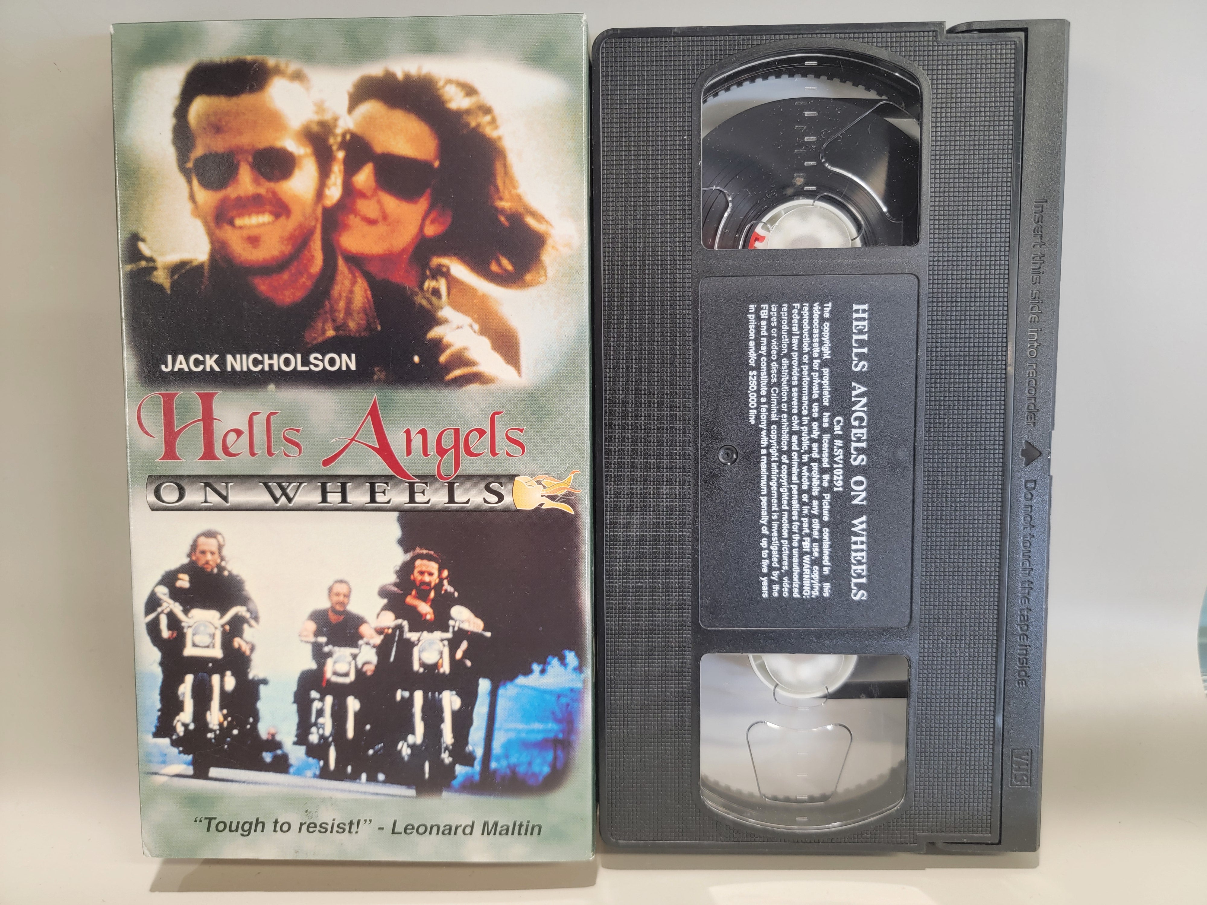 HELLS ANGELS ON WHEELS VHS [USED]