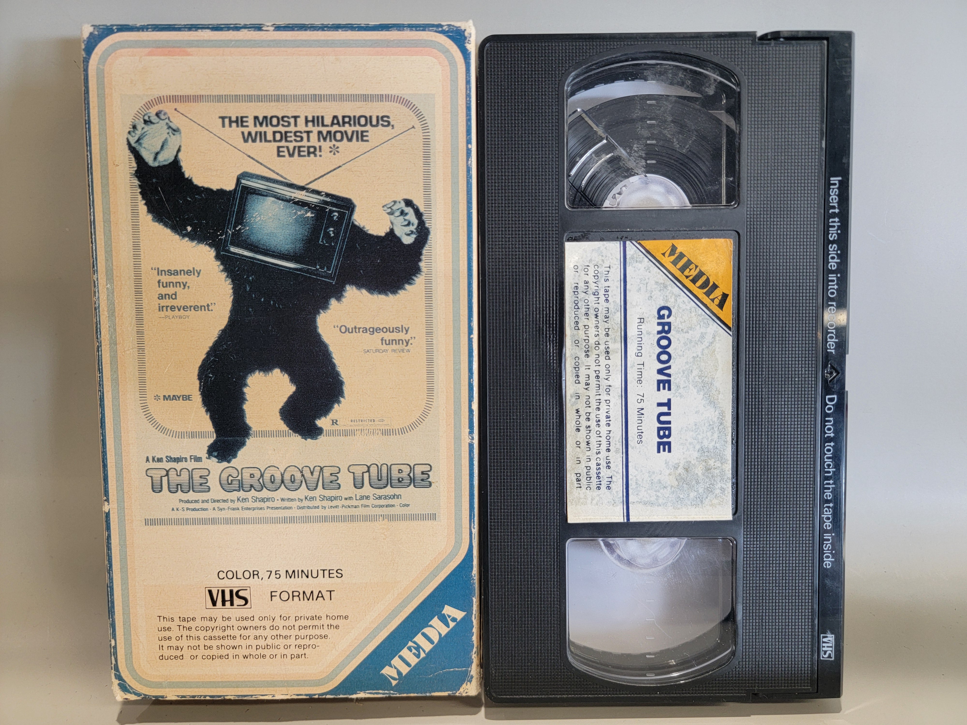 THE GROOVE TUBE VHS [USED]