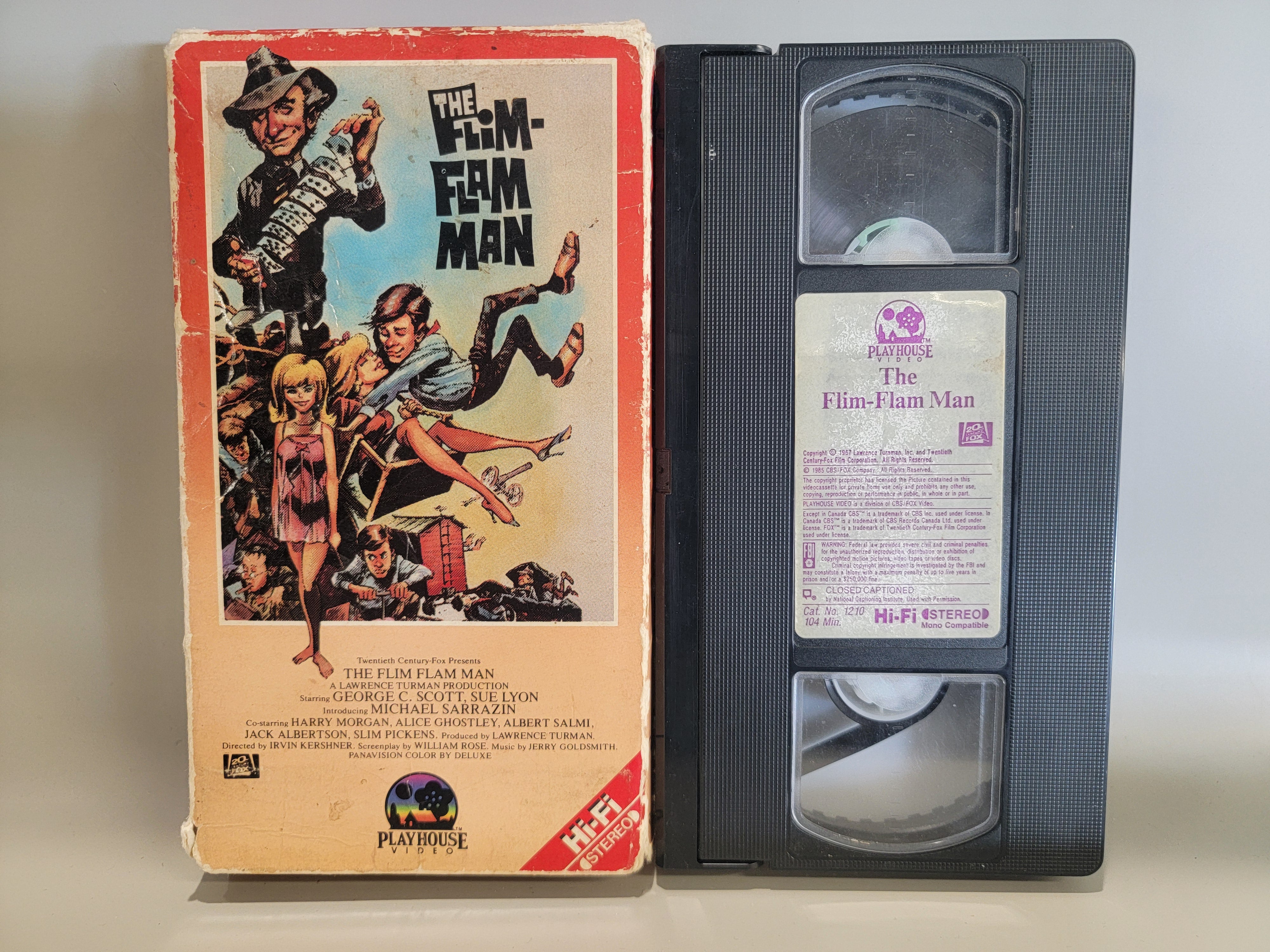 THE FLIM FLAM MAN VHS [USED]