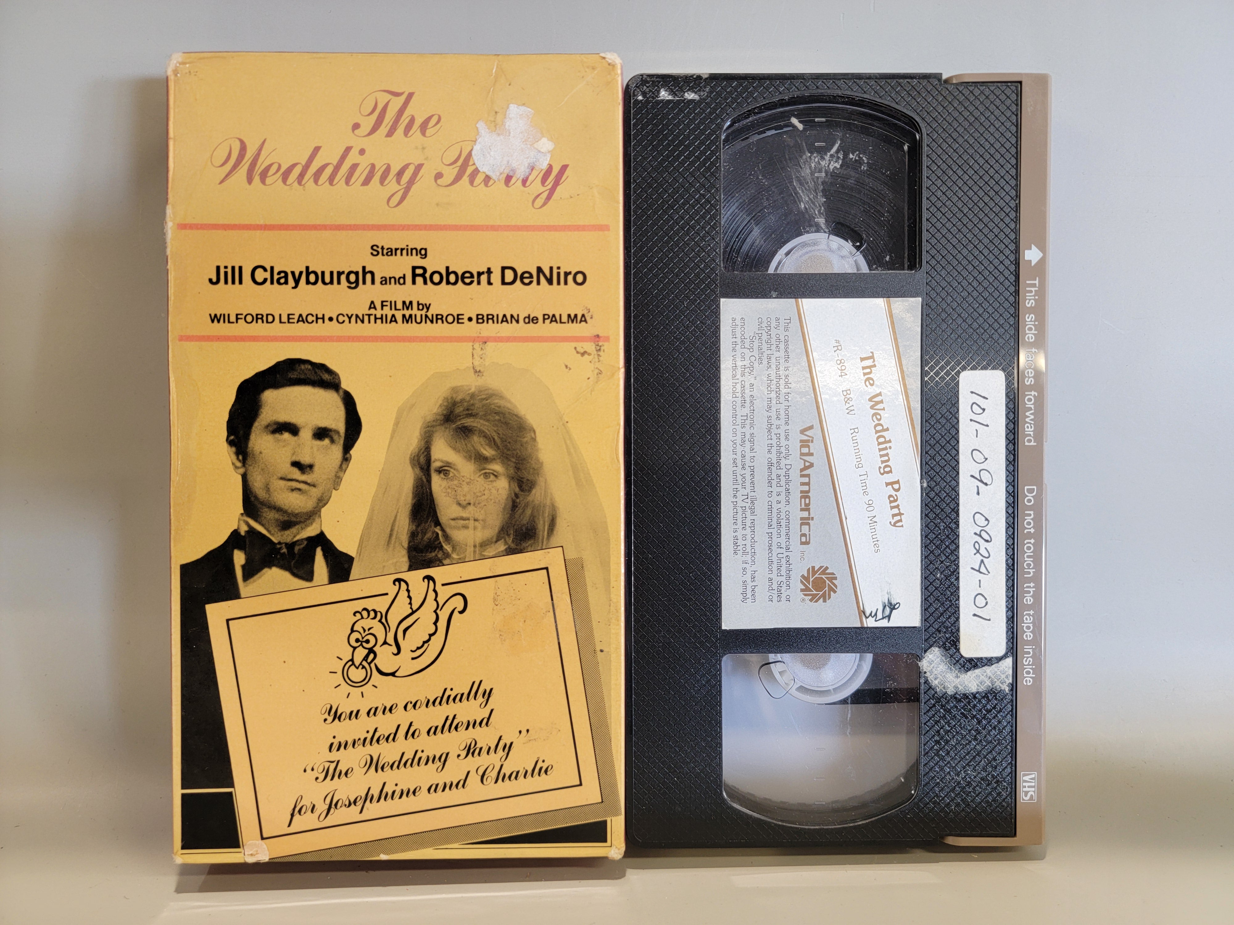 THE WEDDING PARTY VHS [USED]