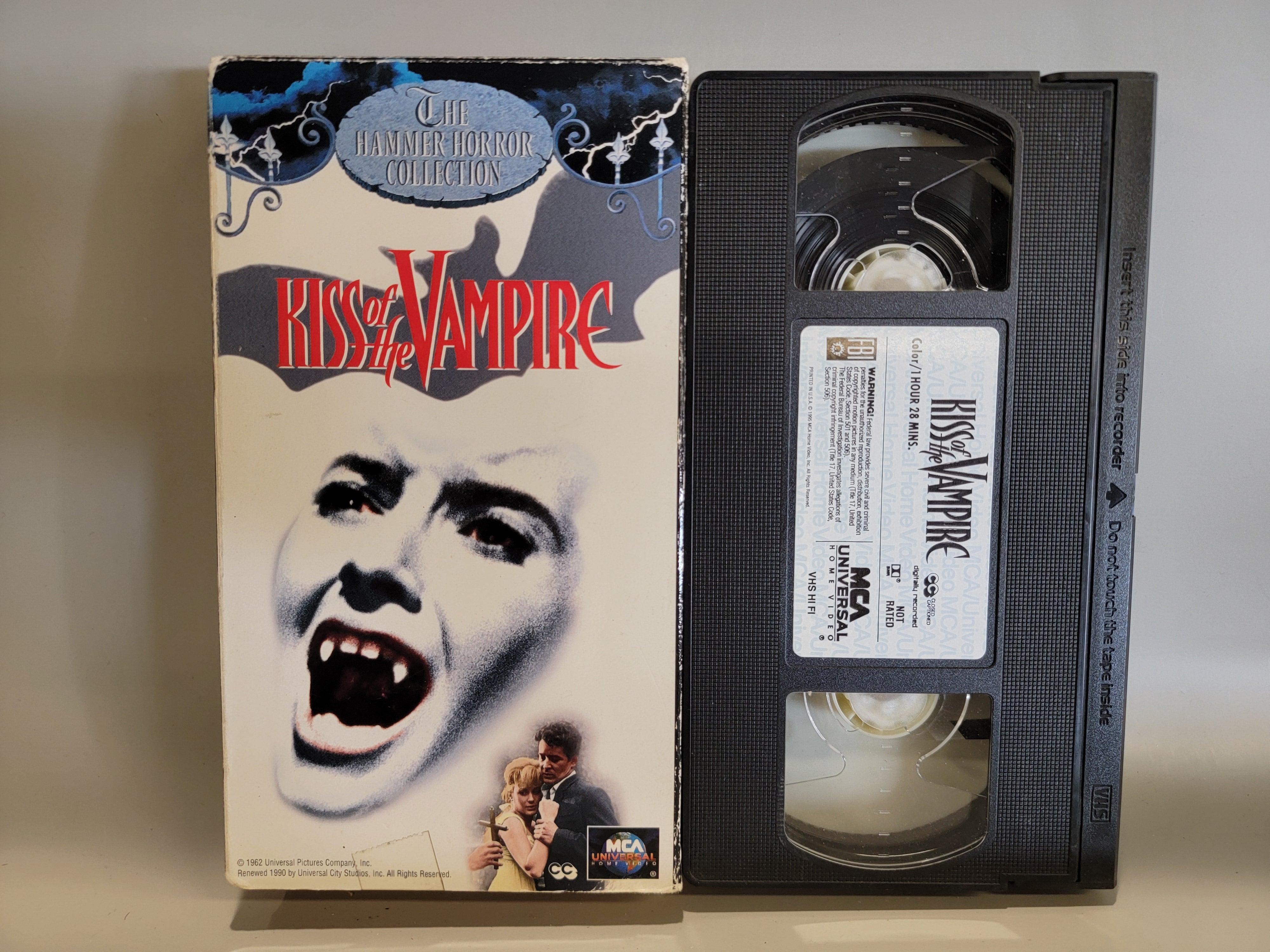 KISS OF THE VAMPIRE VHS [USED]