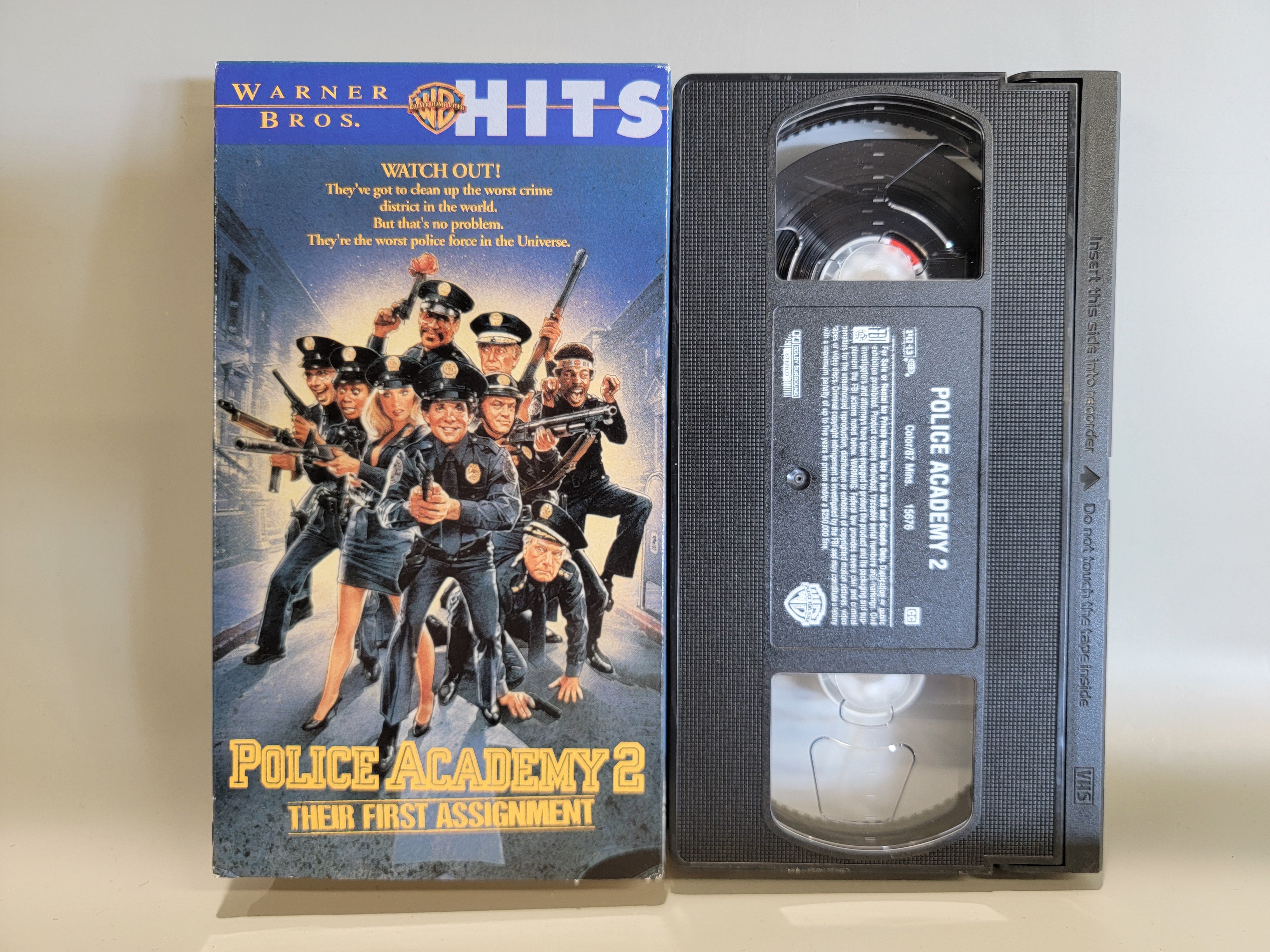 POLICE ACADEMY 2: THEIR FIRST ASSIGNMENT VHS [USED]