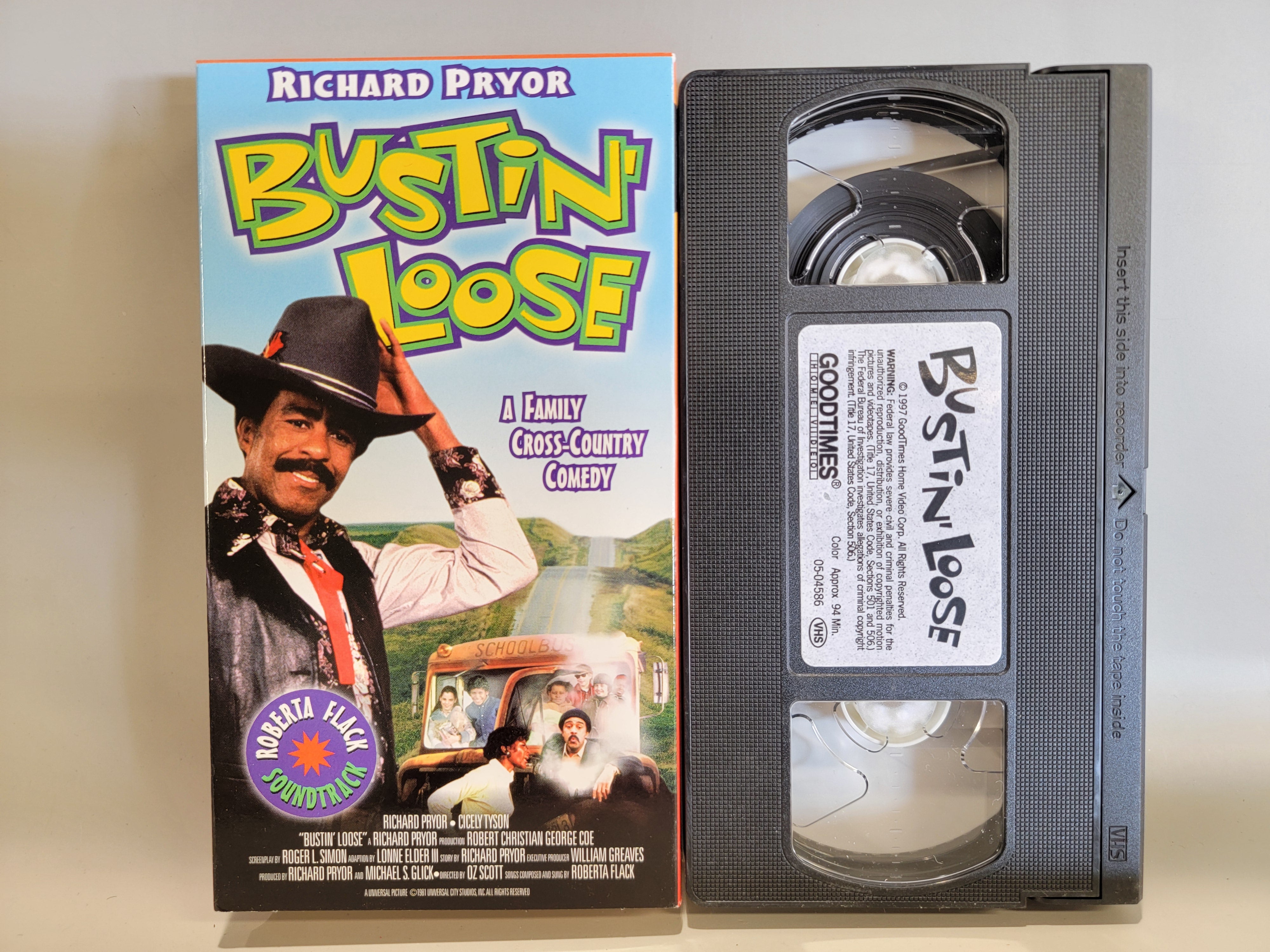 BUSTIN' LOOSE VHS [USED]