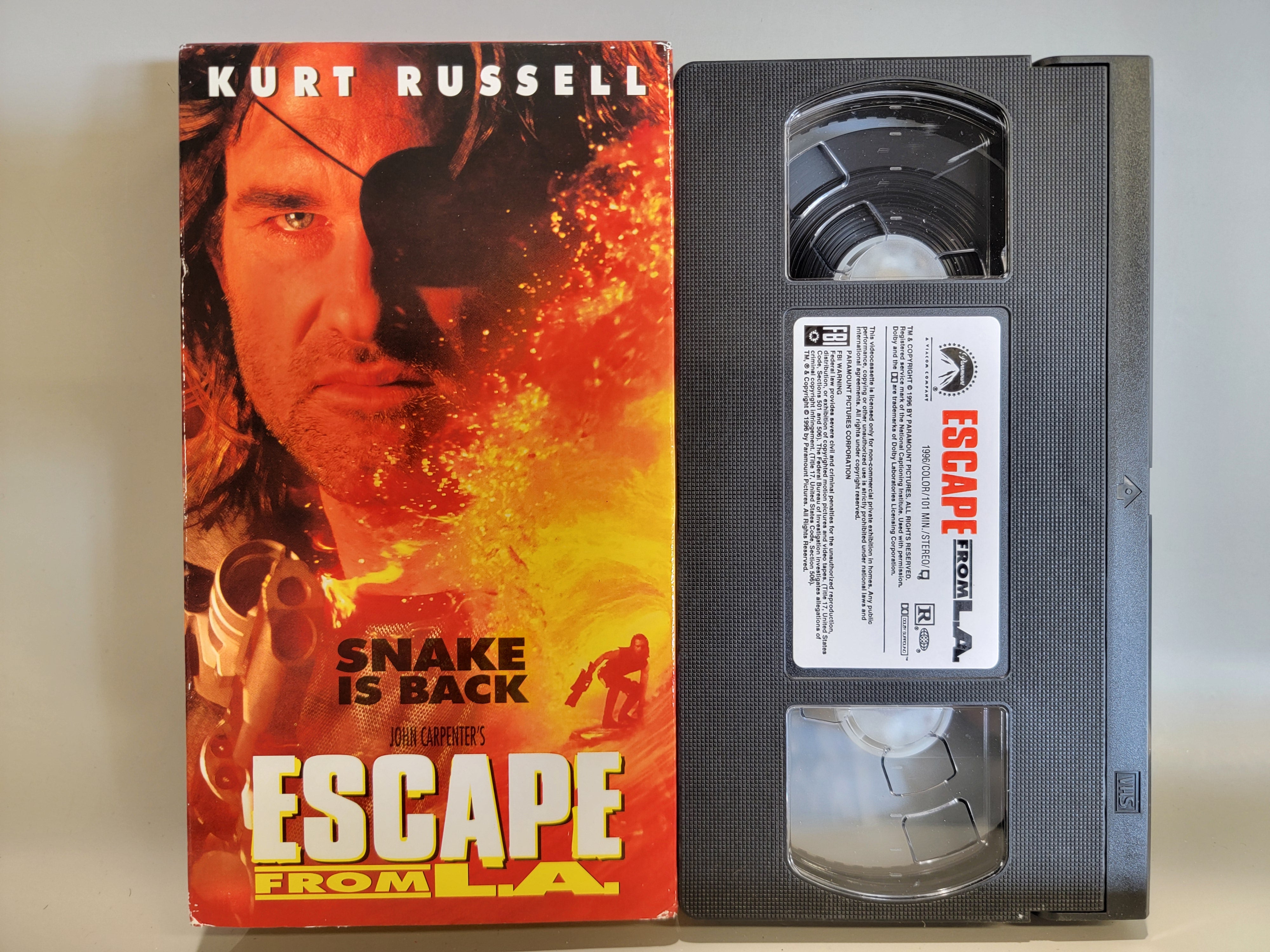 ESCAPE FROM LA VHS [USED]