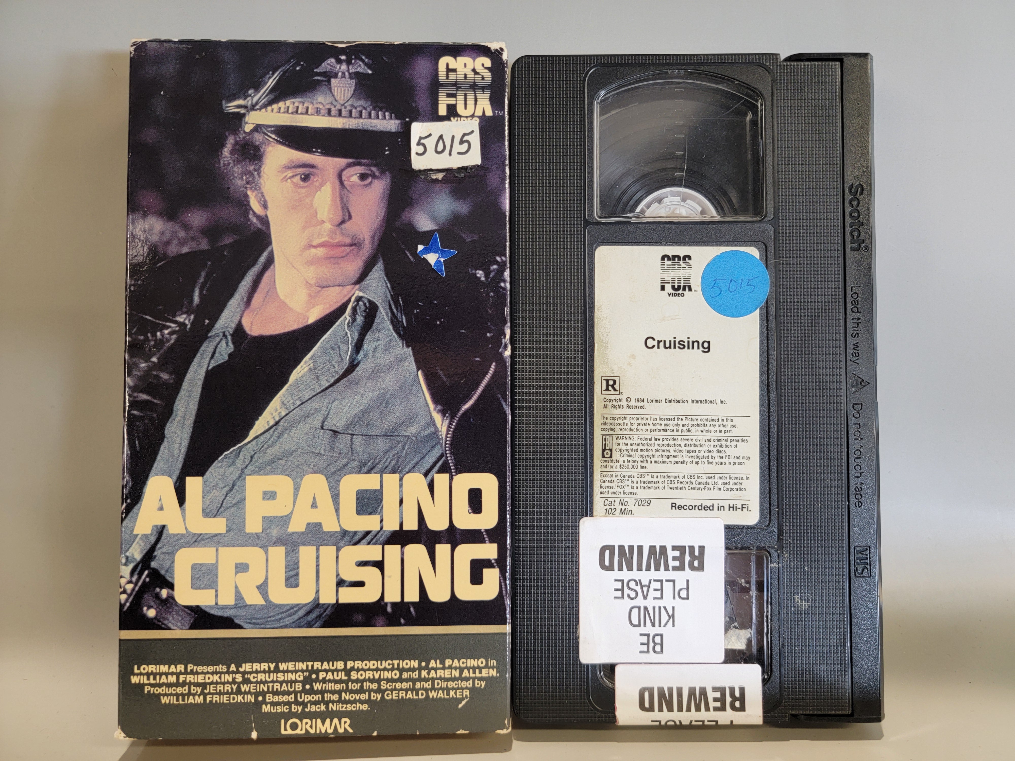 CRUISING VHS [USED]
