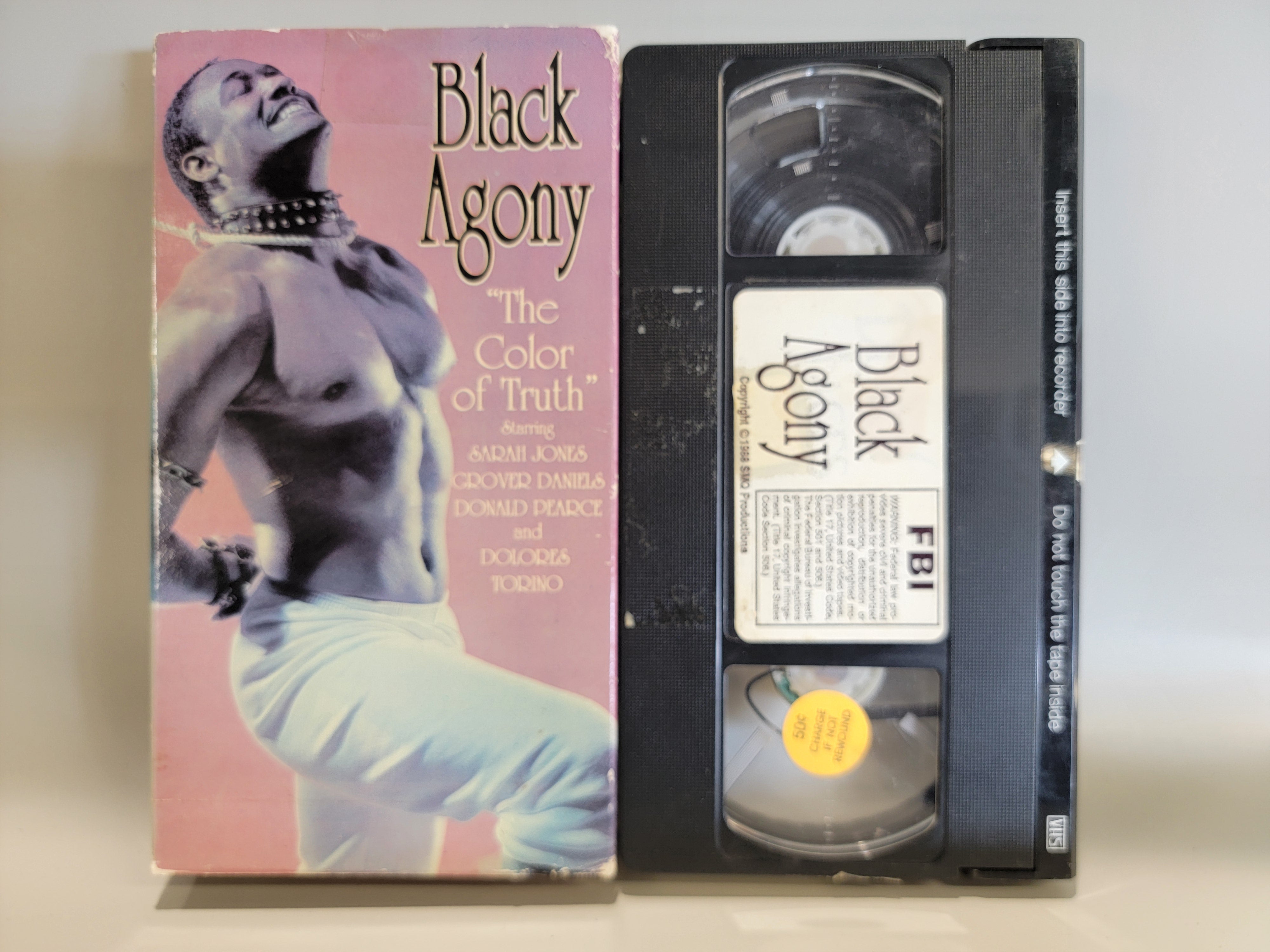 BLACK AGONY VHS [USED]
