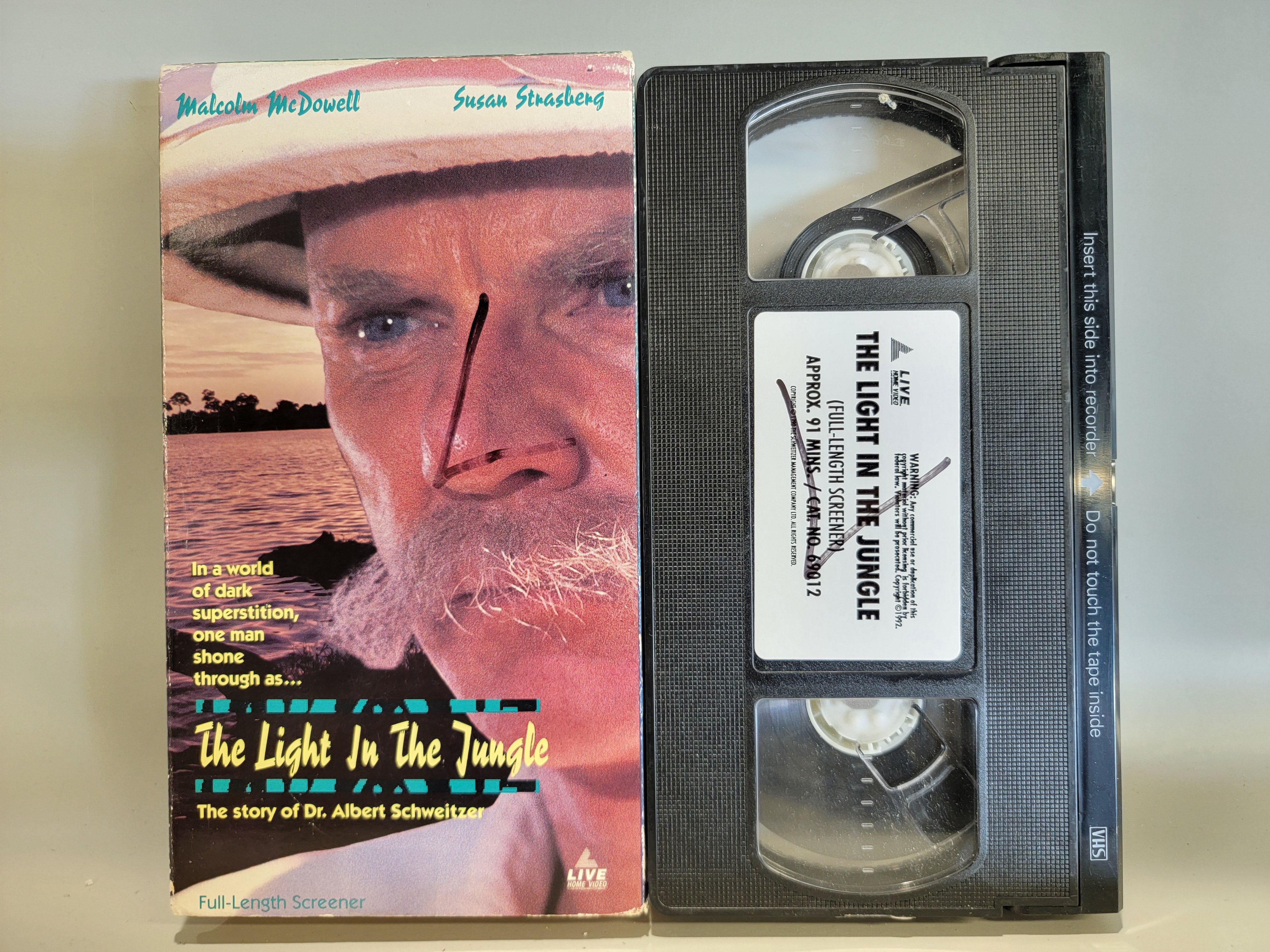THE LIGHT IN THE JUNGLE VHS [USED]