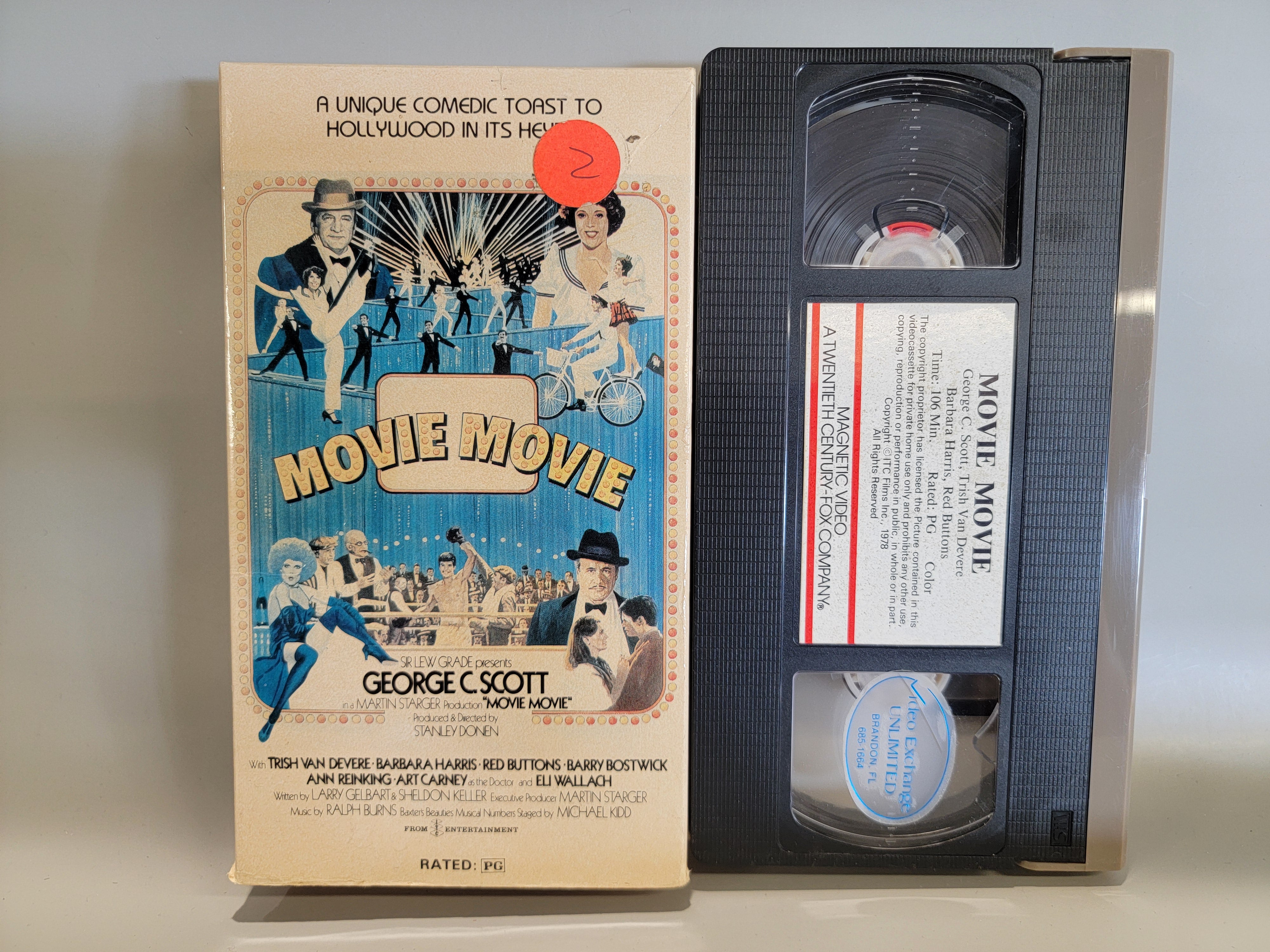 MOVIE MOVIE VHS [USED]