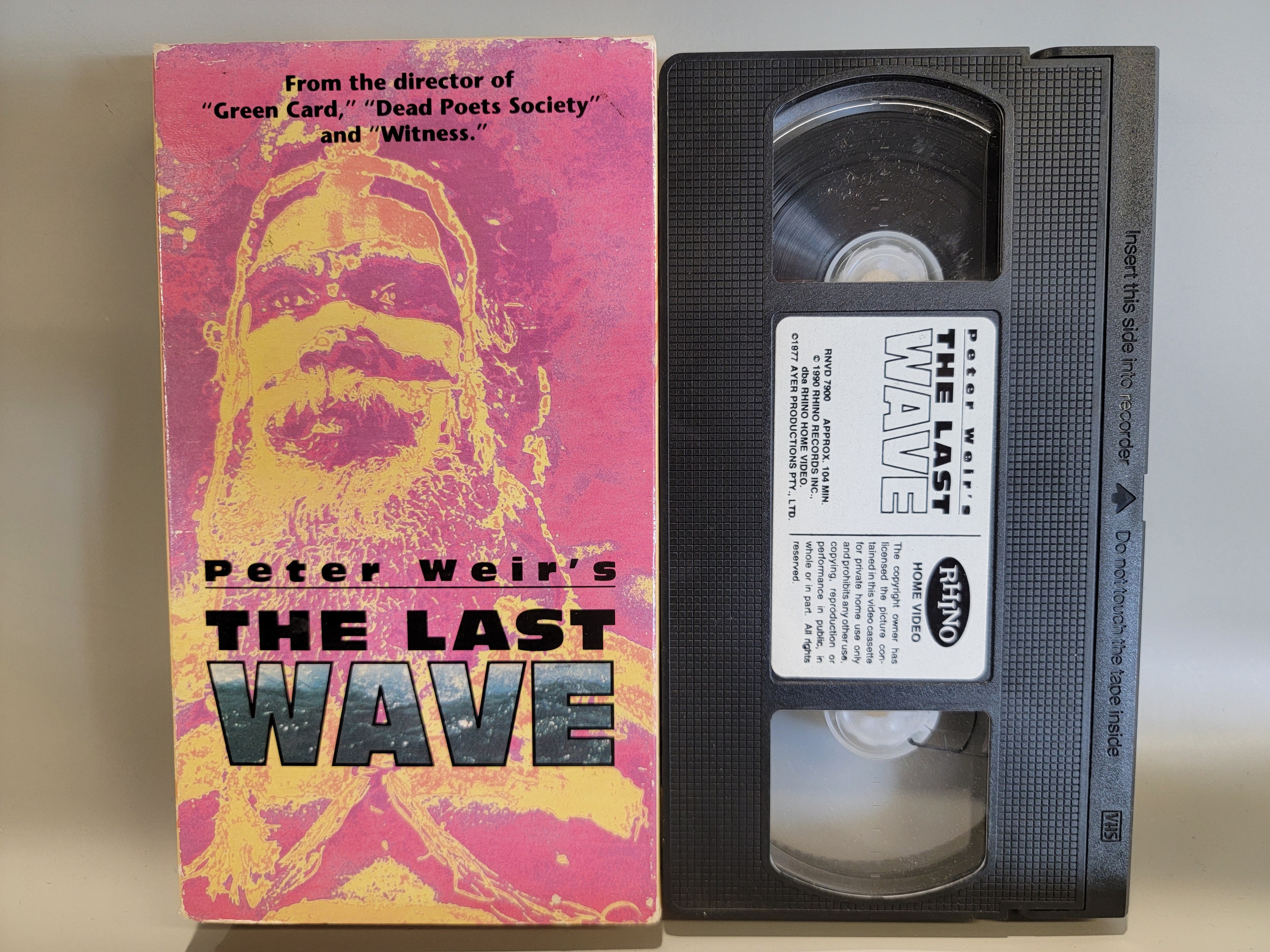 THE LAST WAVE VHS [USED]