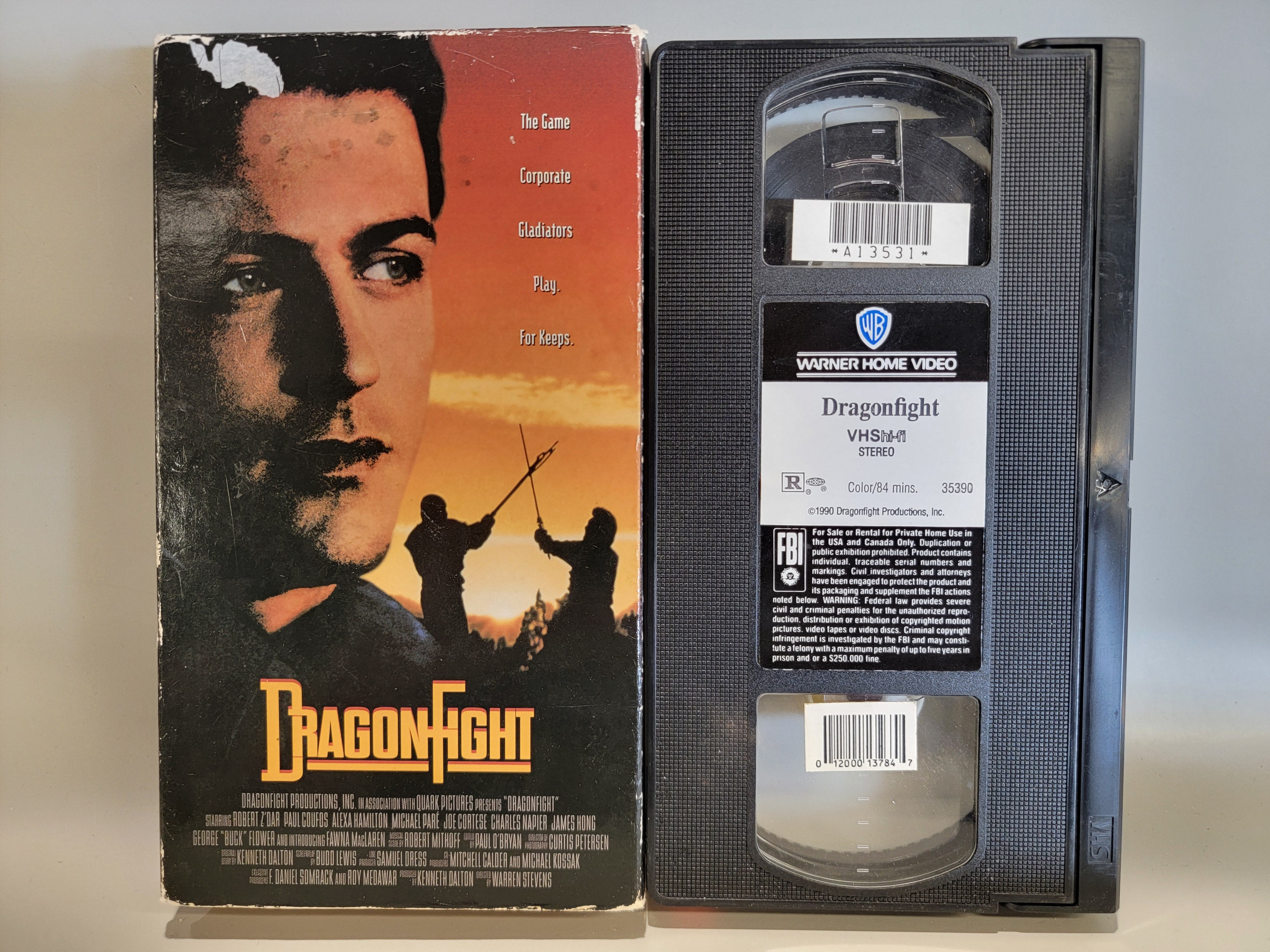 DRAGONFIGHT VHS [USED]