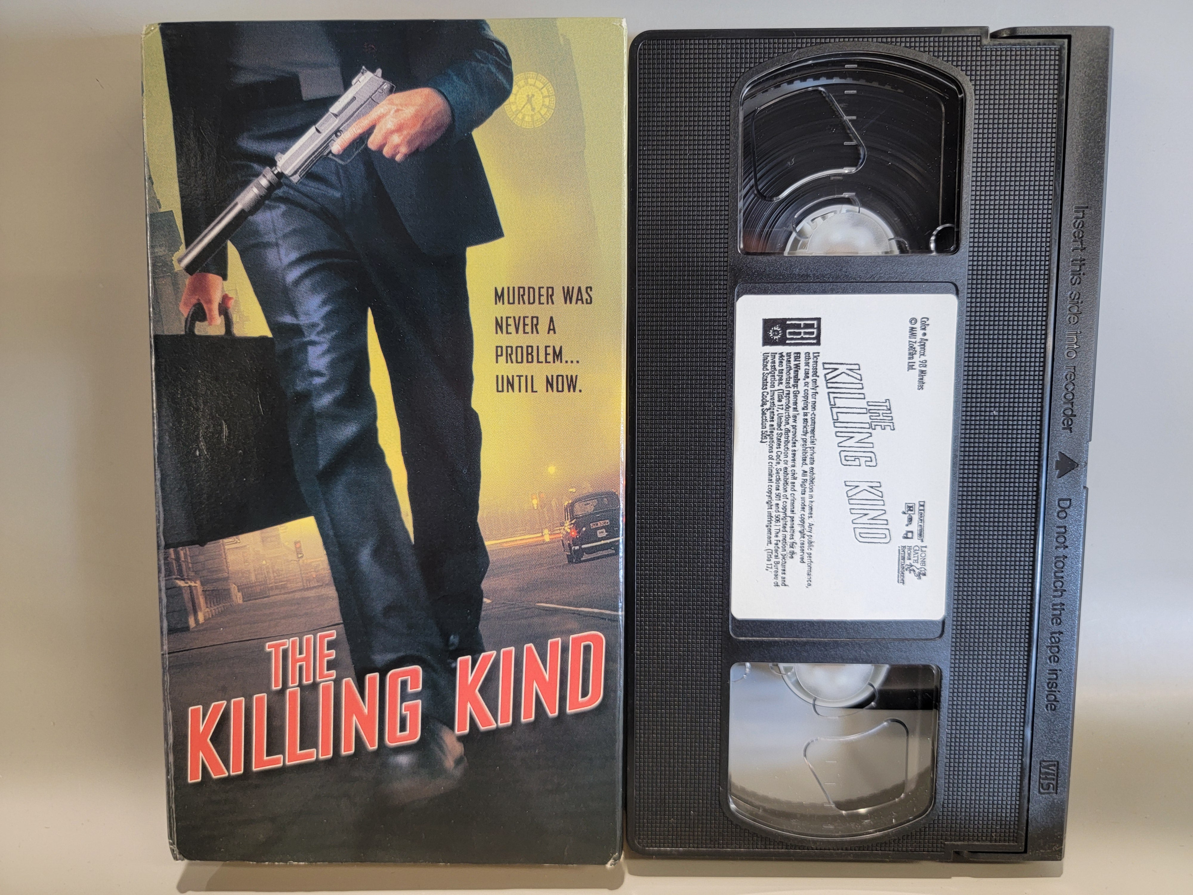 THE KILLING KIND VHS [USED]