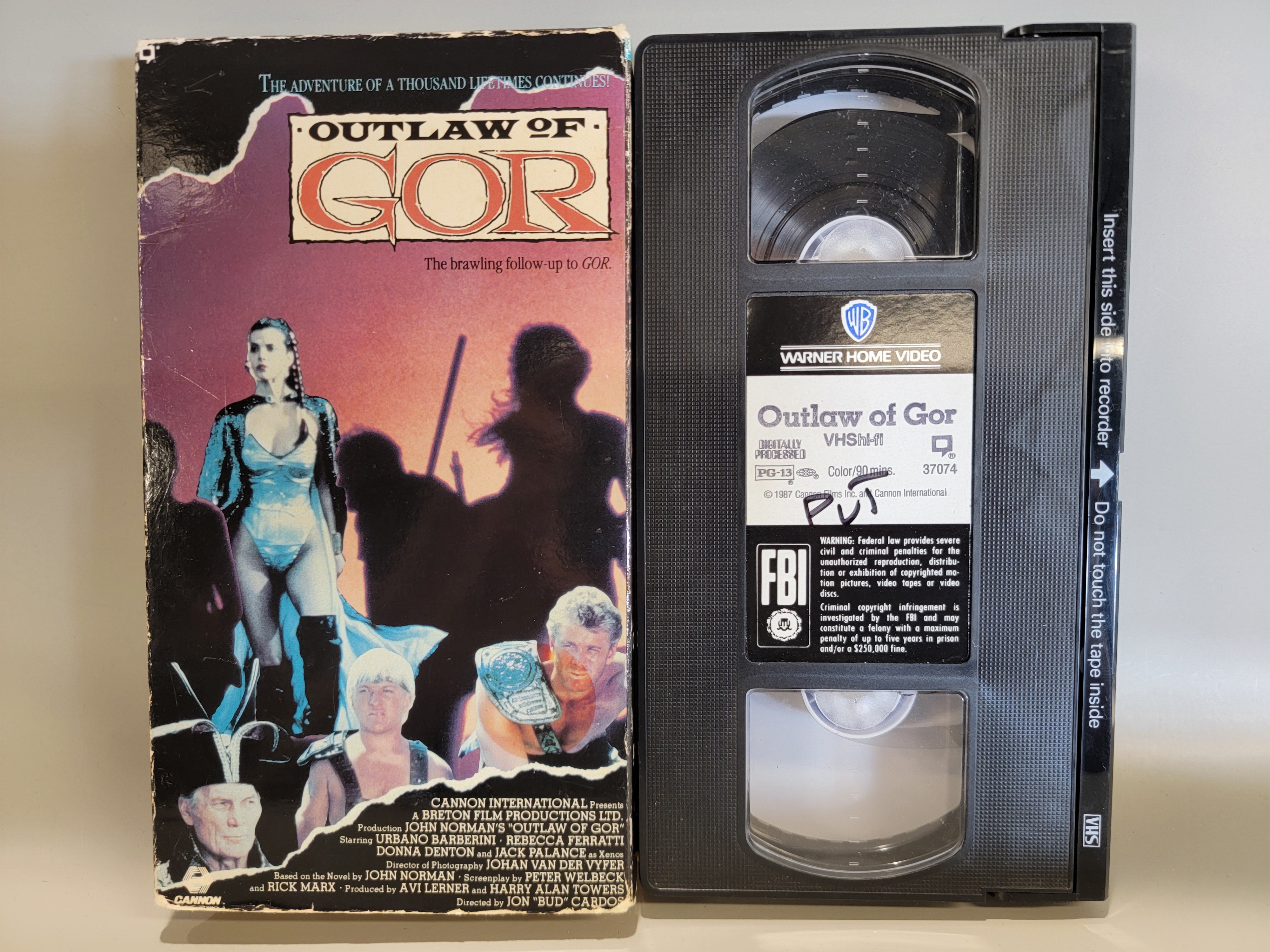 OUTLAW OF GOR VHS [USED]