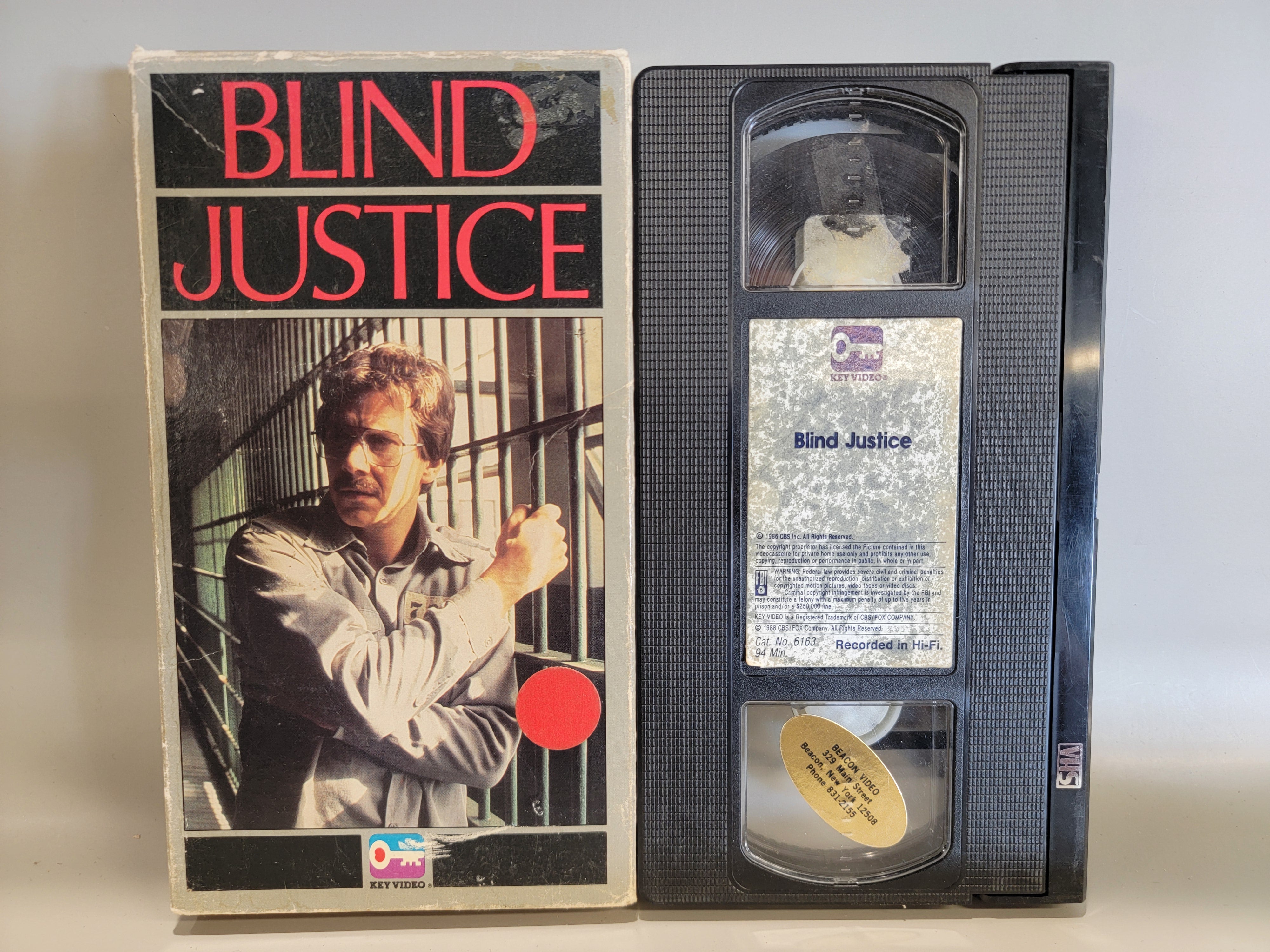 BLIND JUSTICE VHS [USED]