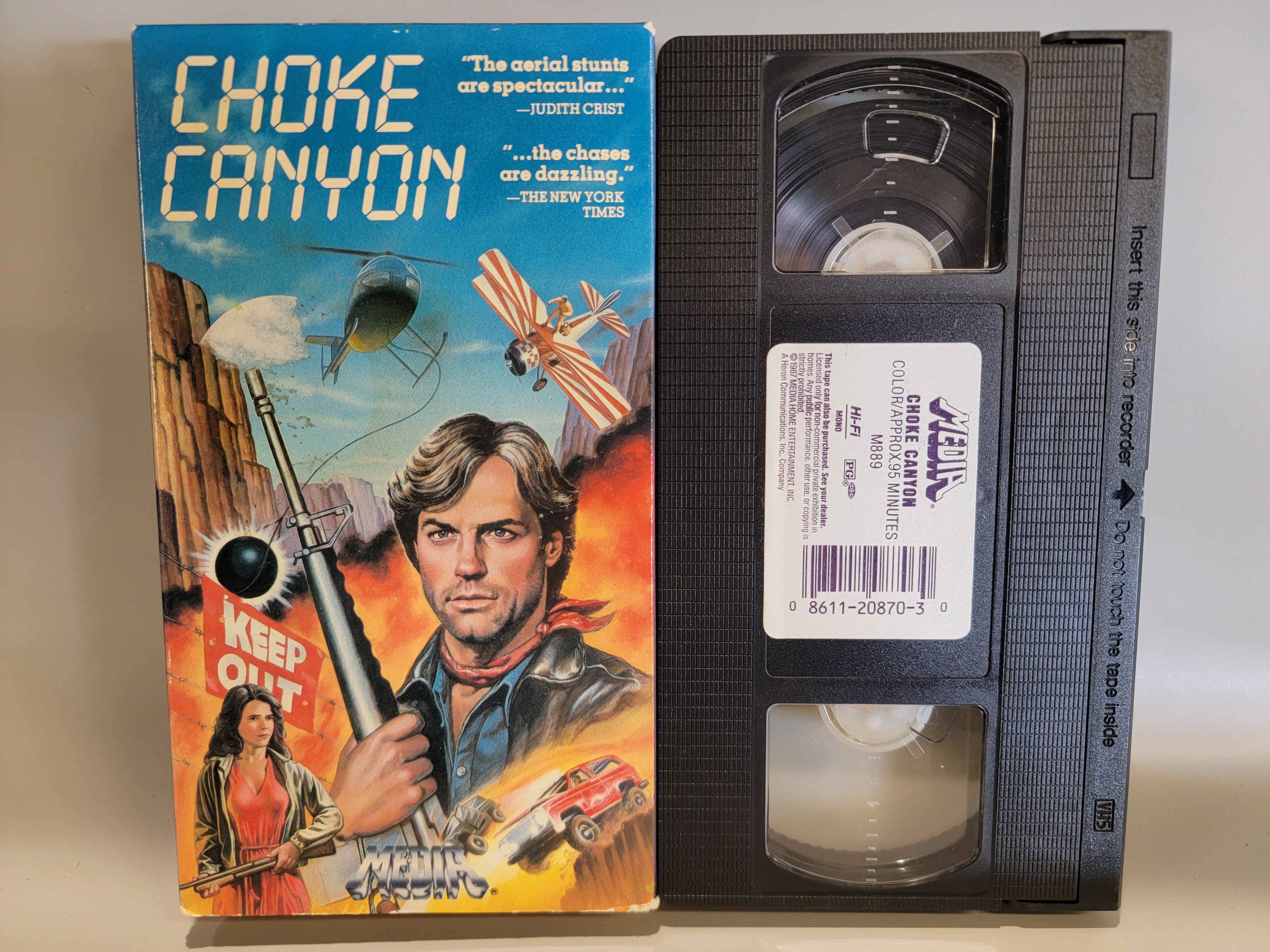 CHOKE CANYON VHS [USED]