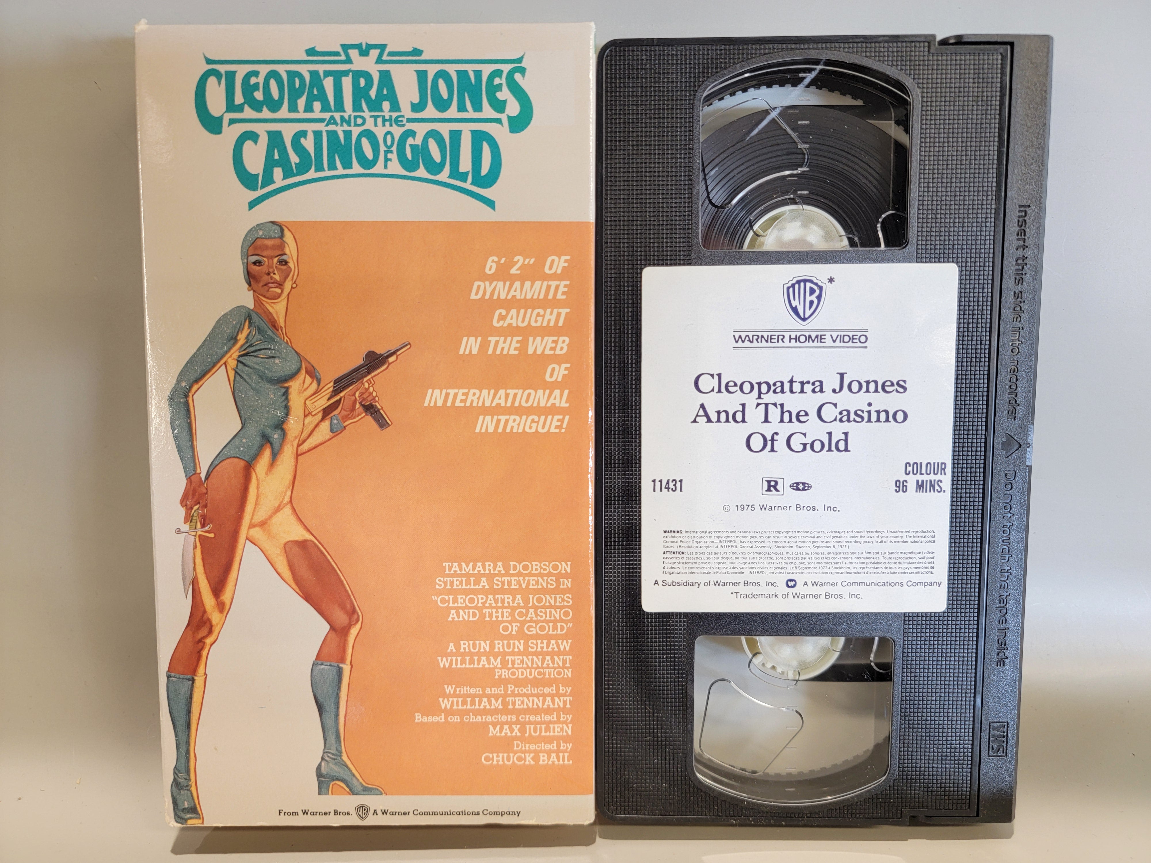 CLEOPATRA JONES AND THE CASINO OF GOLD VHS [USED]