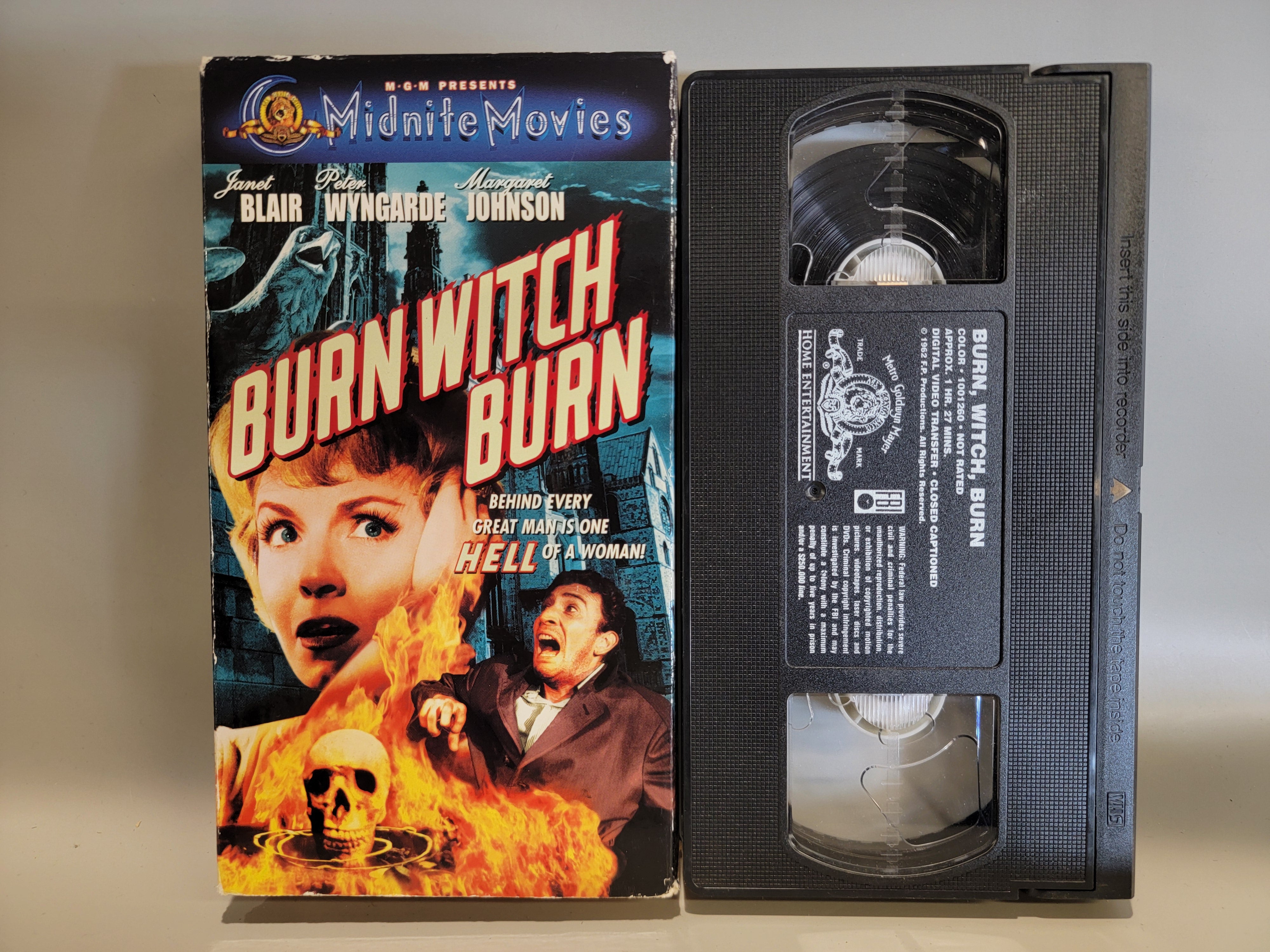 BURN WITCH BURN VHS [USED]