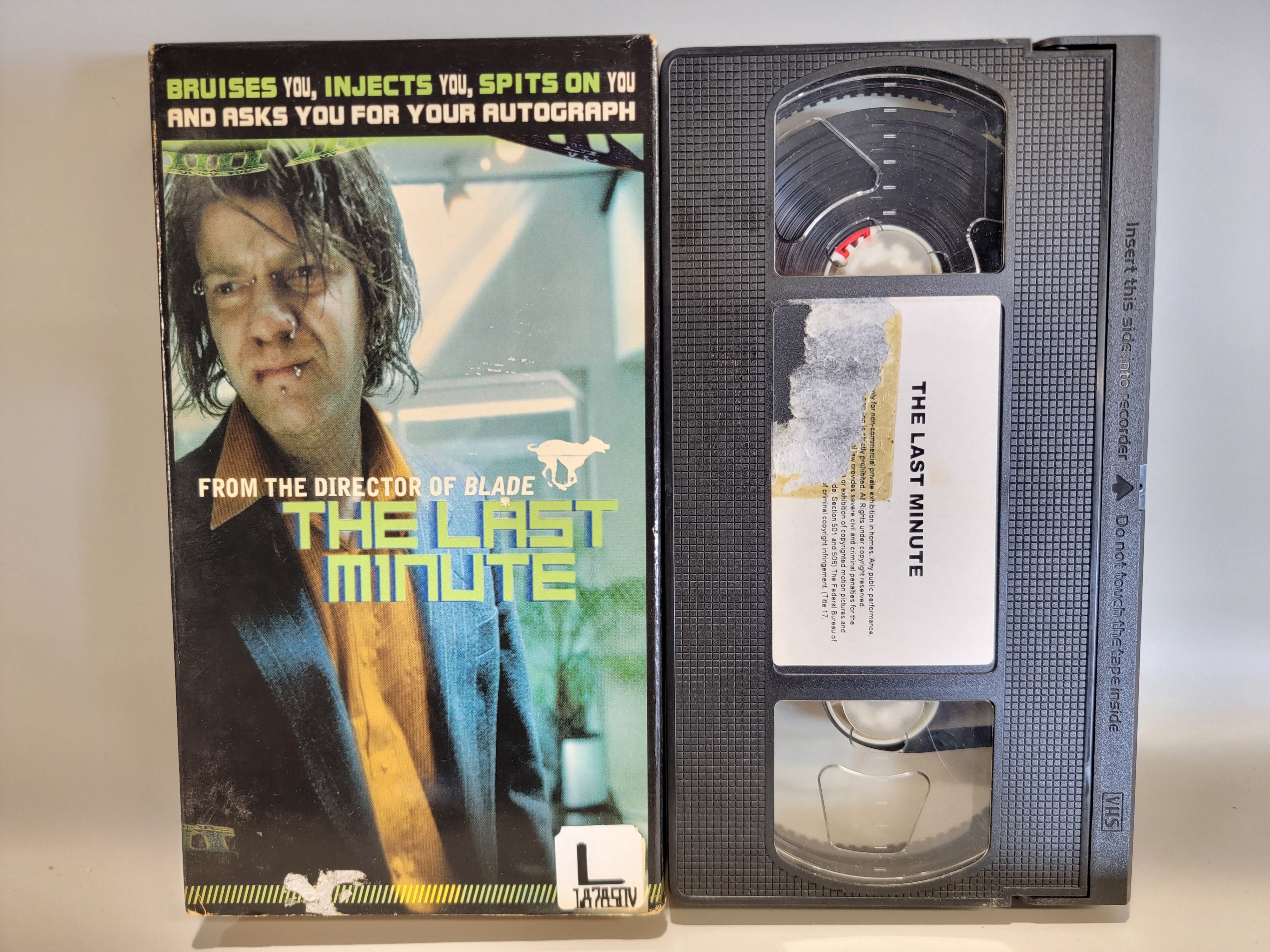 THE LAST MINUTE VHS [USED]