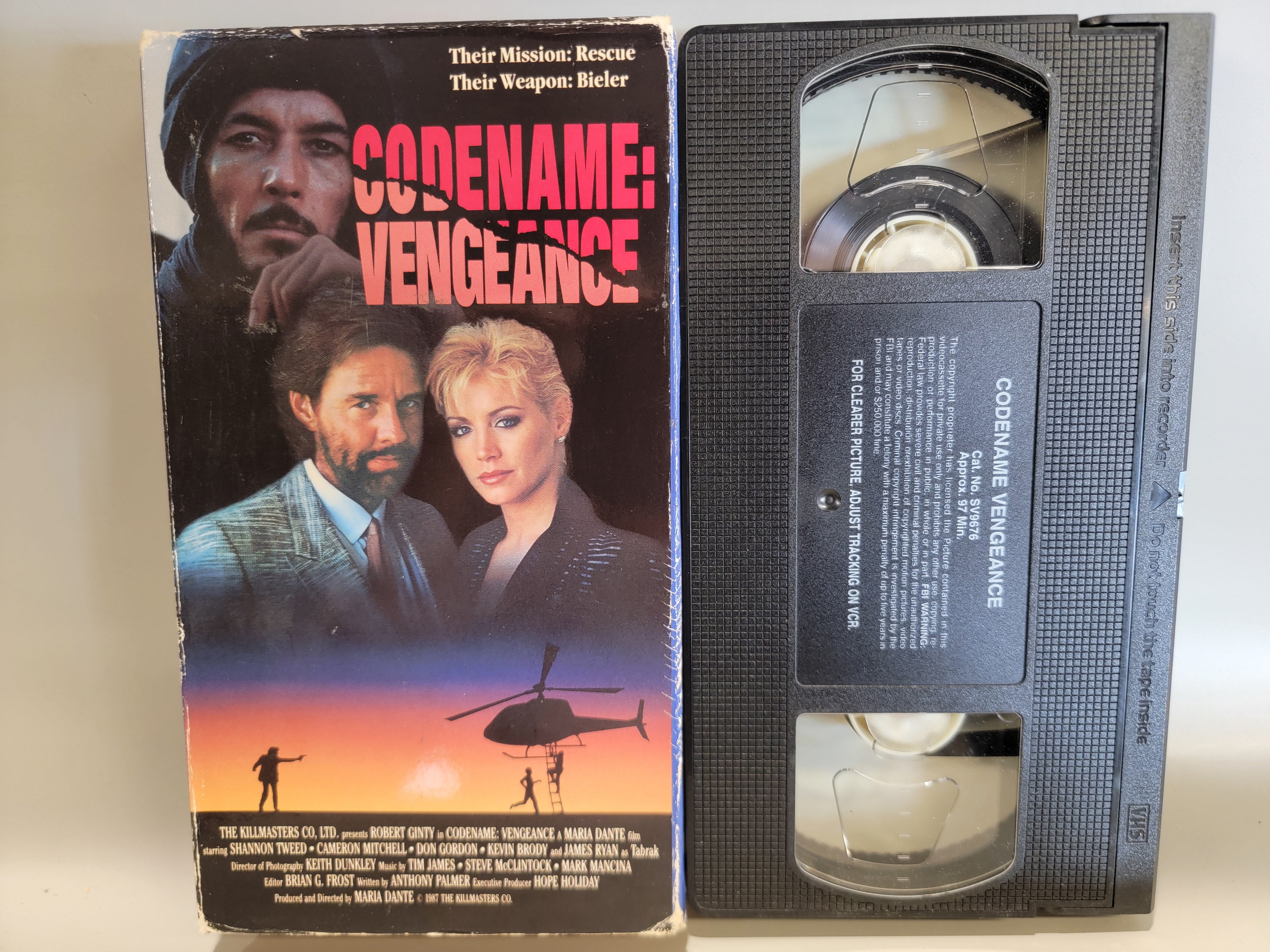 CODENAME: VENGEANCE VHS [USED]