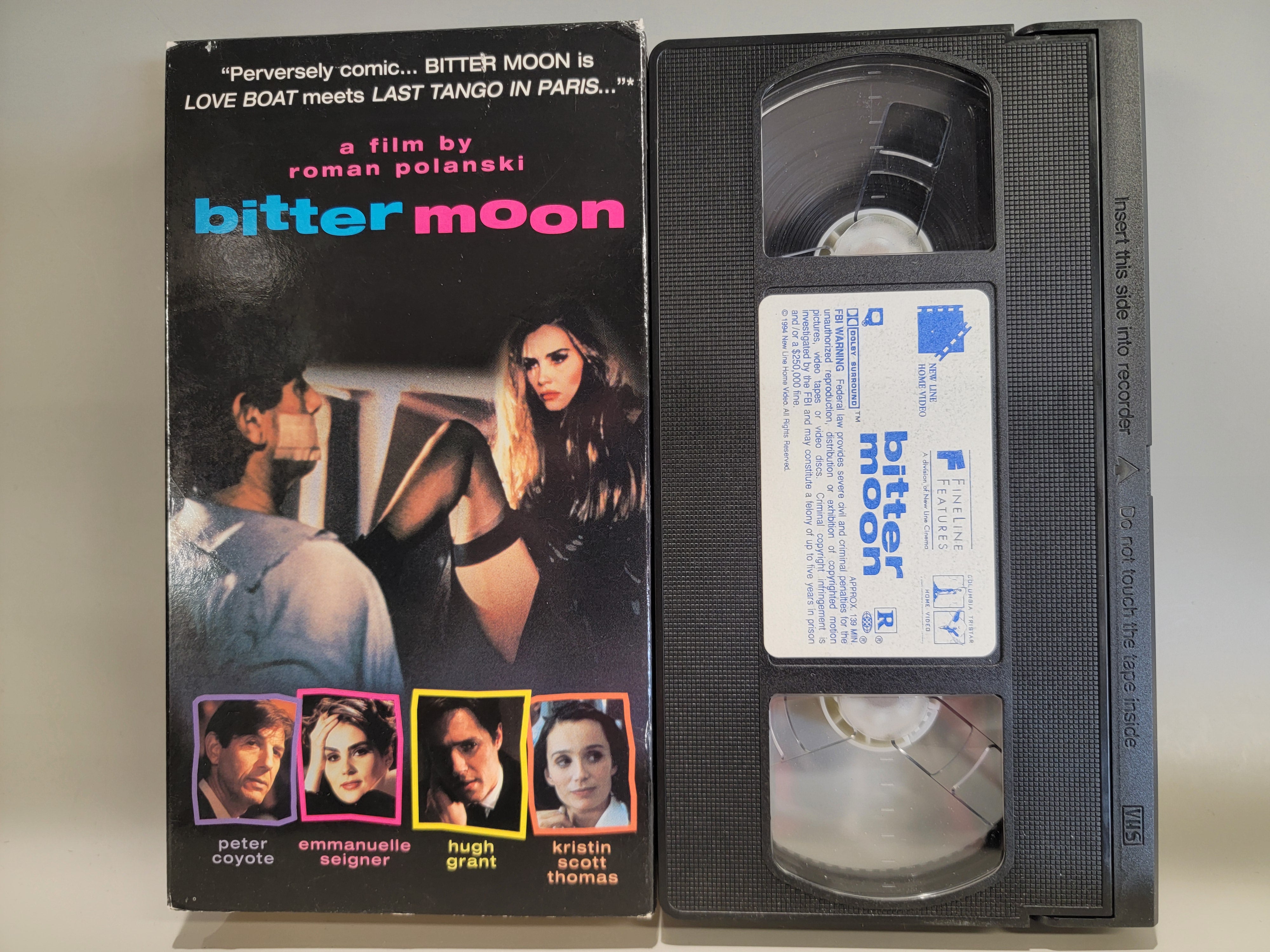 BITTER MOON VHS [USED]