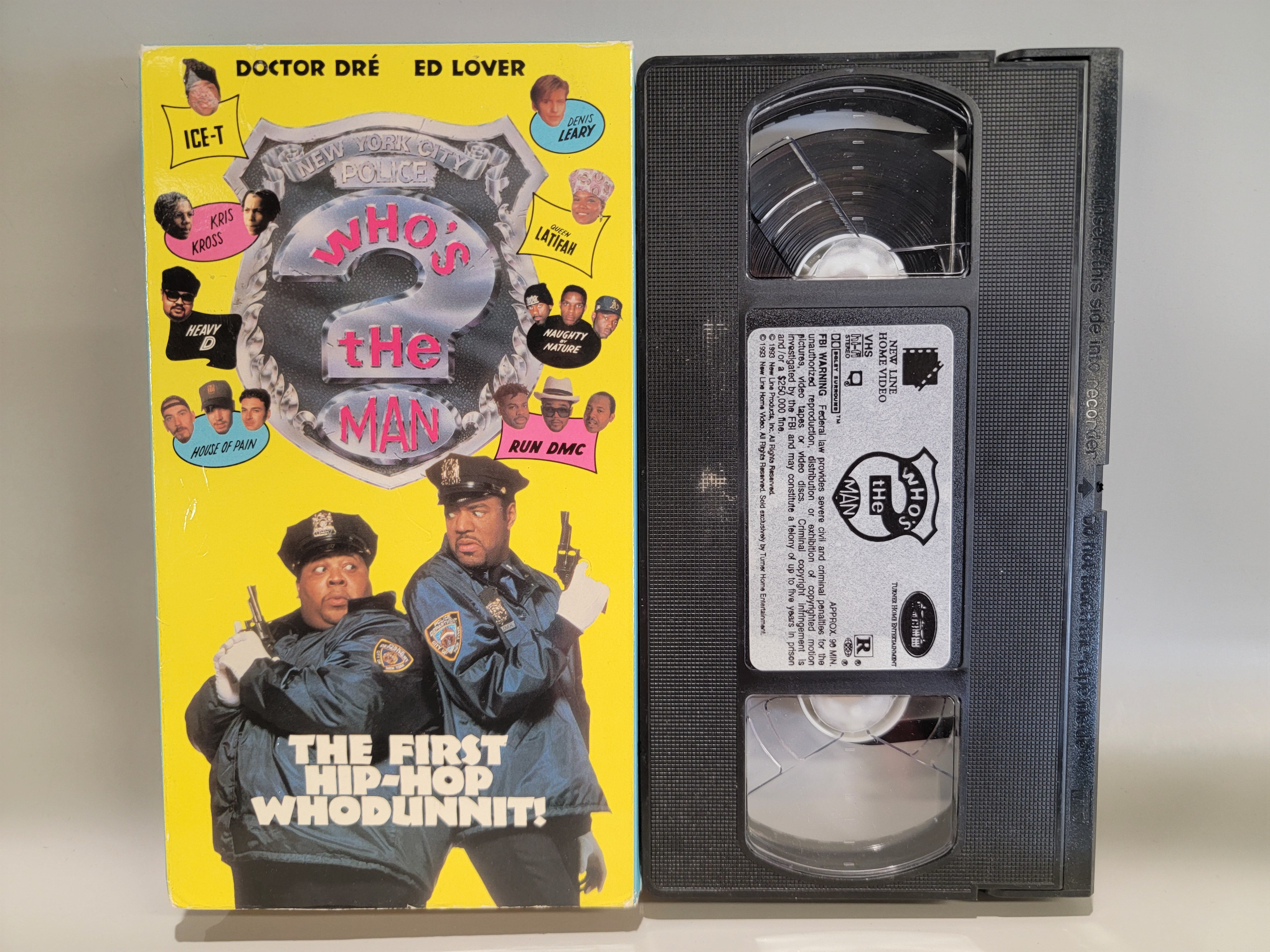 WHO'S THE MAN VHS [USED]