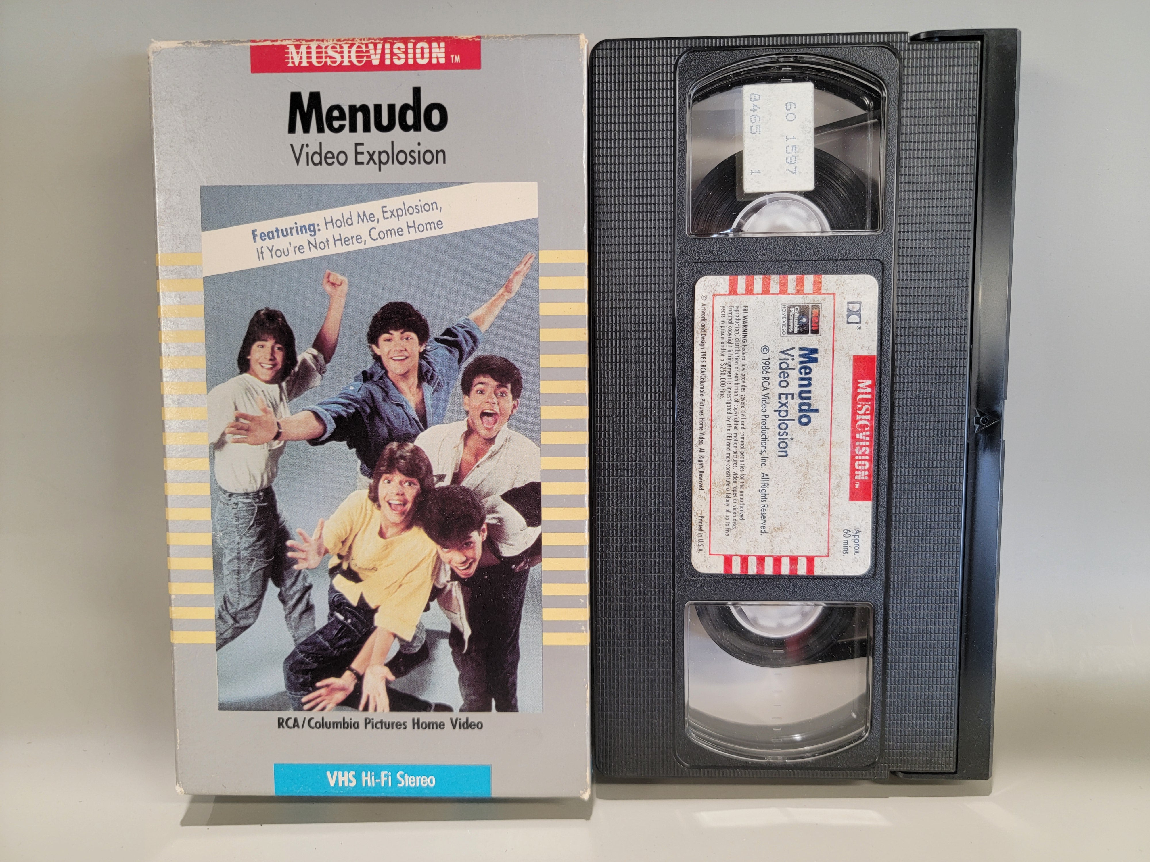 MENUDO: VIDEO EXPLOSION VHS [USED]