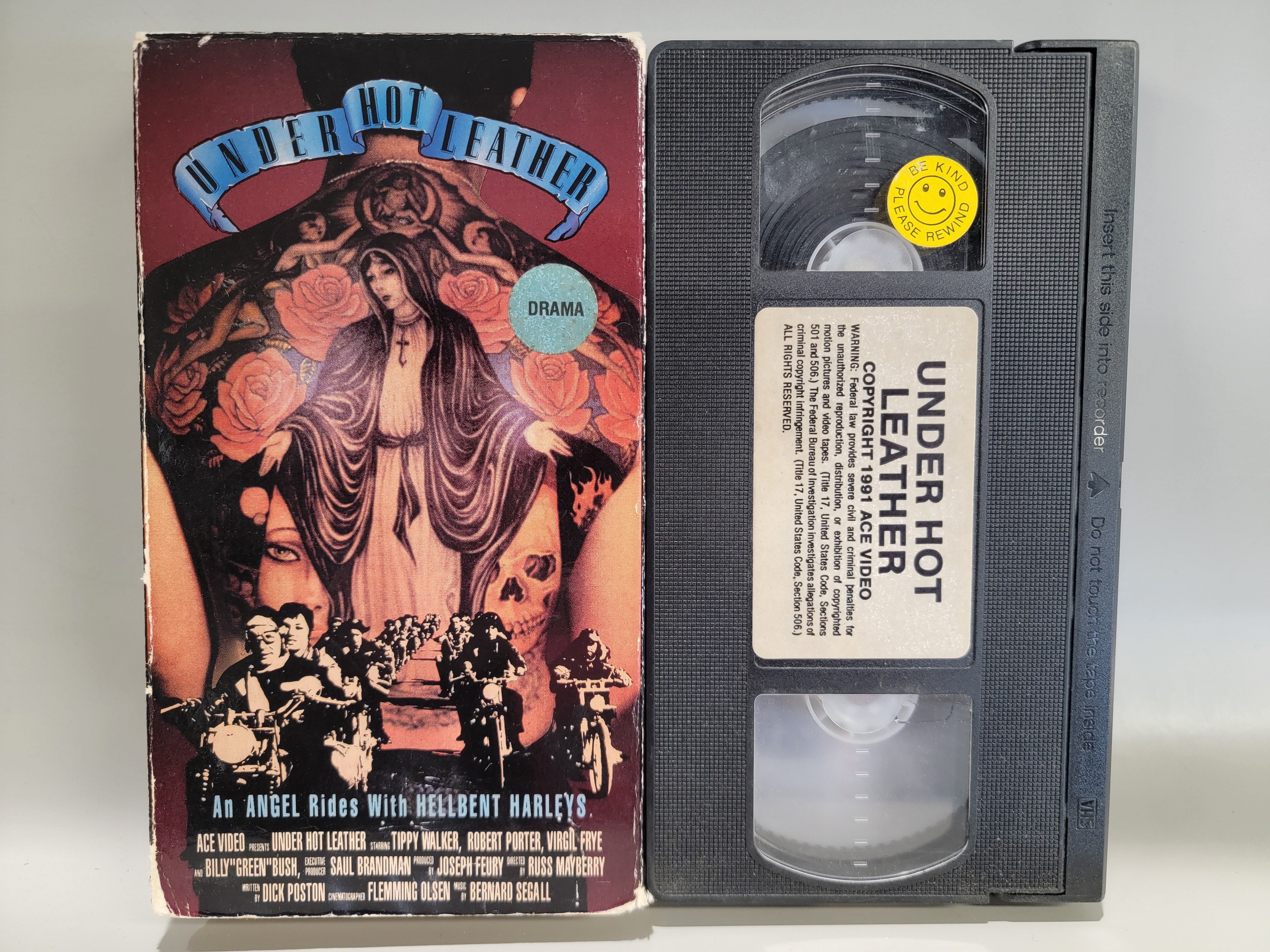 UNDER HOT LEATHER VHS [USED]