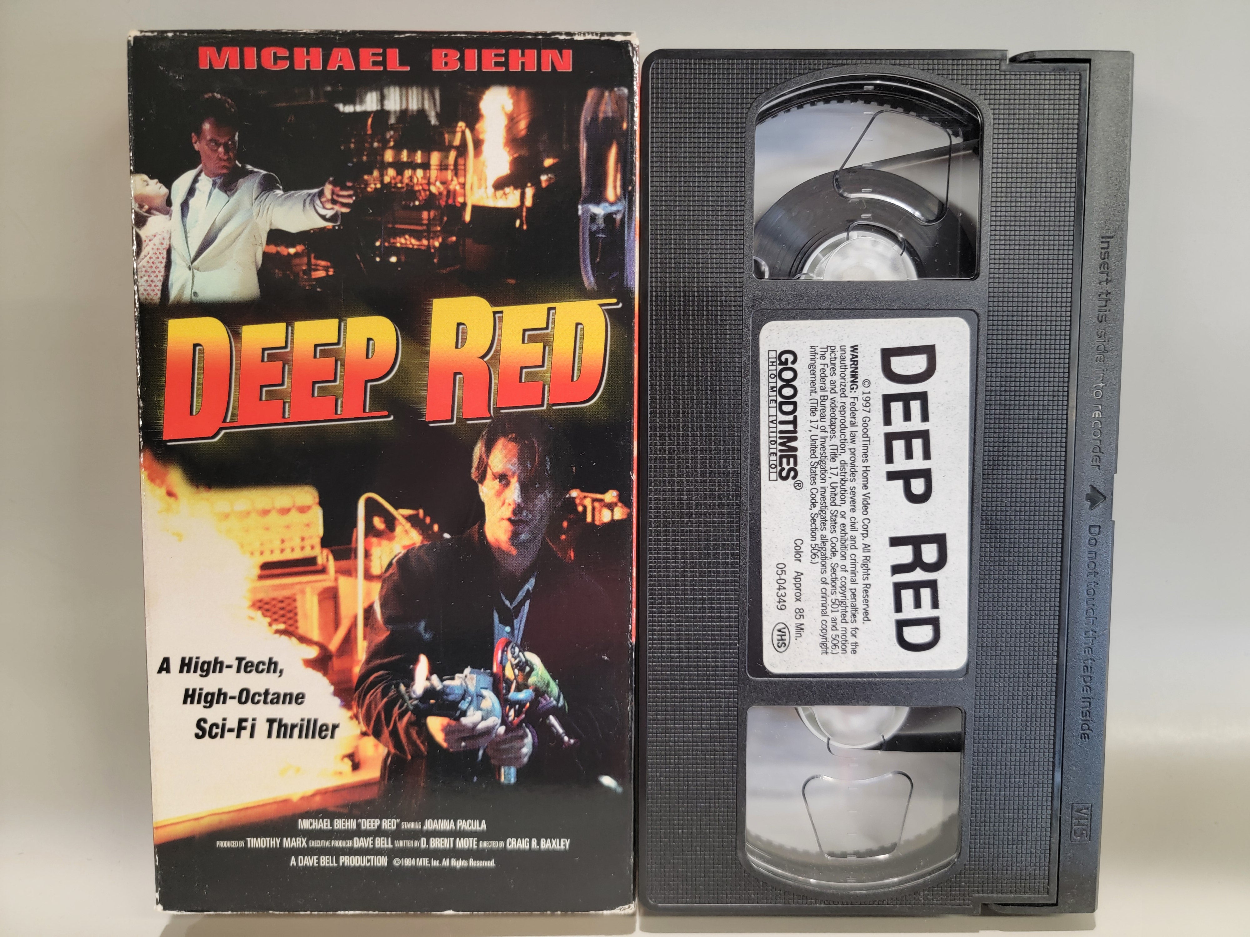 DEEP RED VHS [USED]