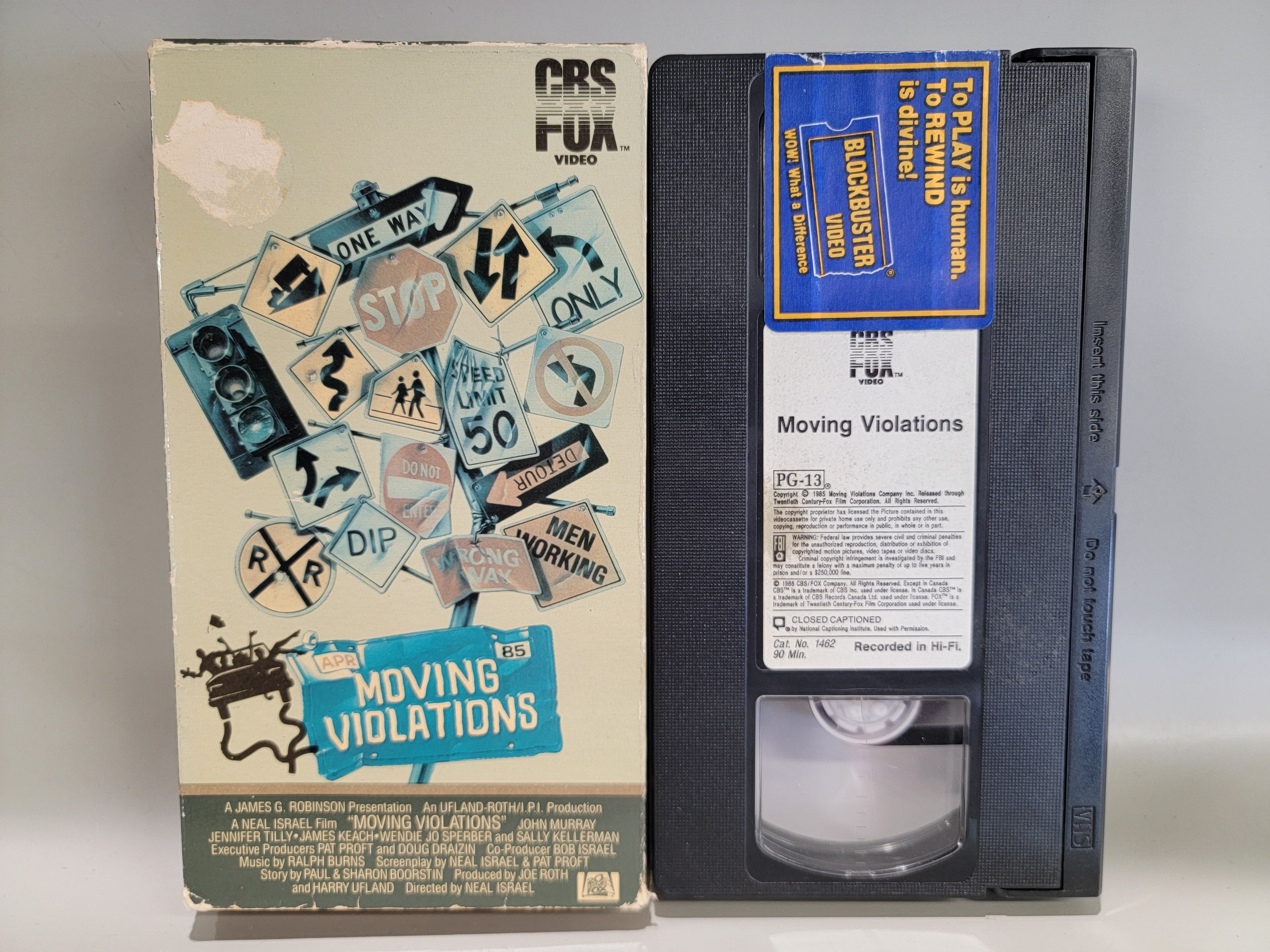 MOVING VIOLATIONS VHS [USED]