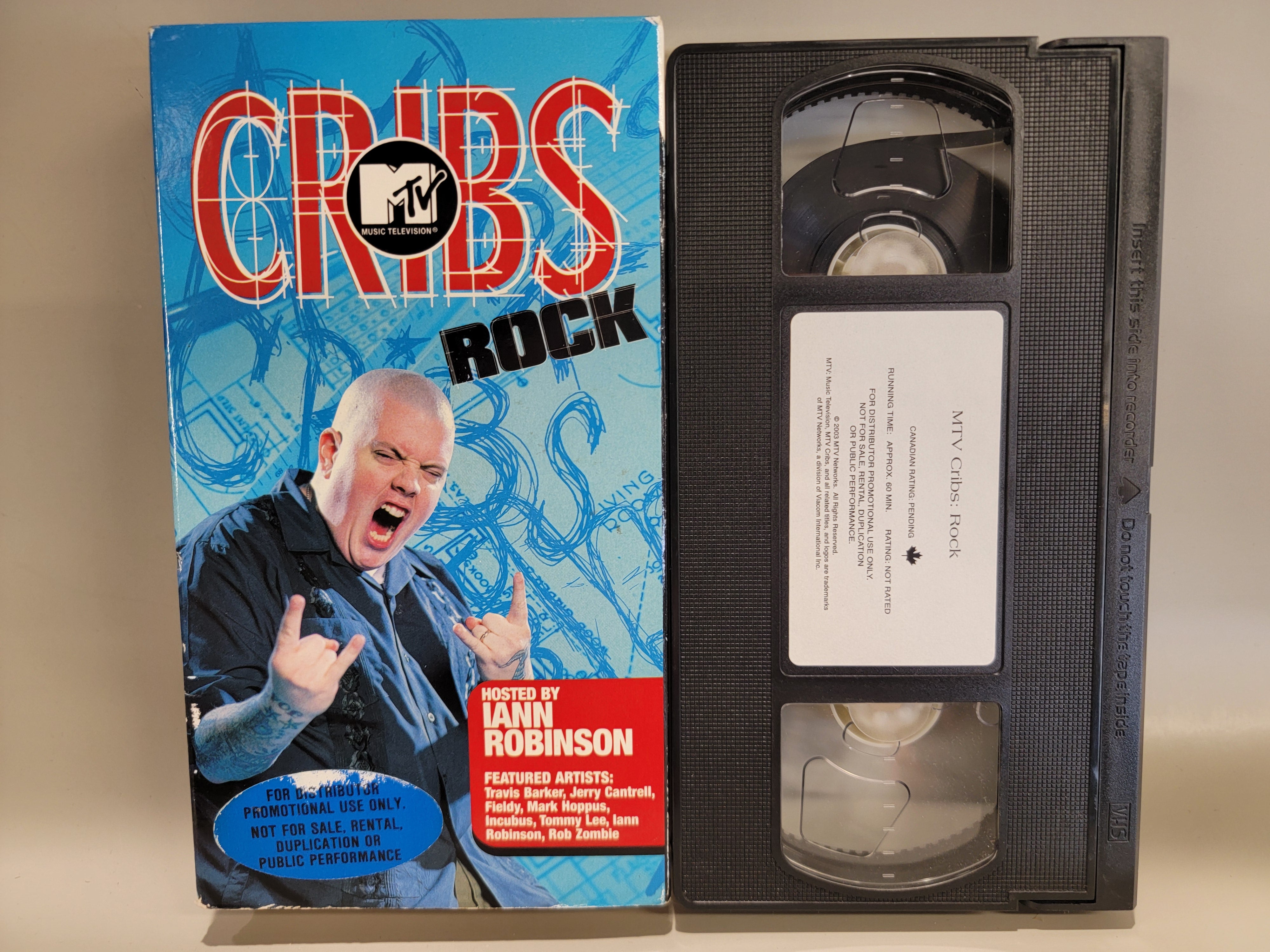 MTV CRIBS: ROCK VHS [USED]