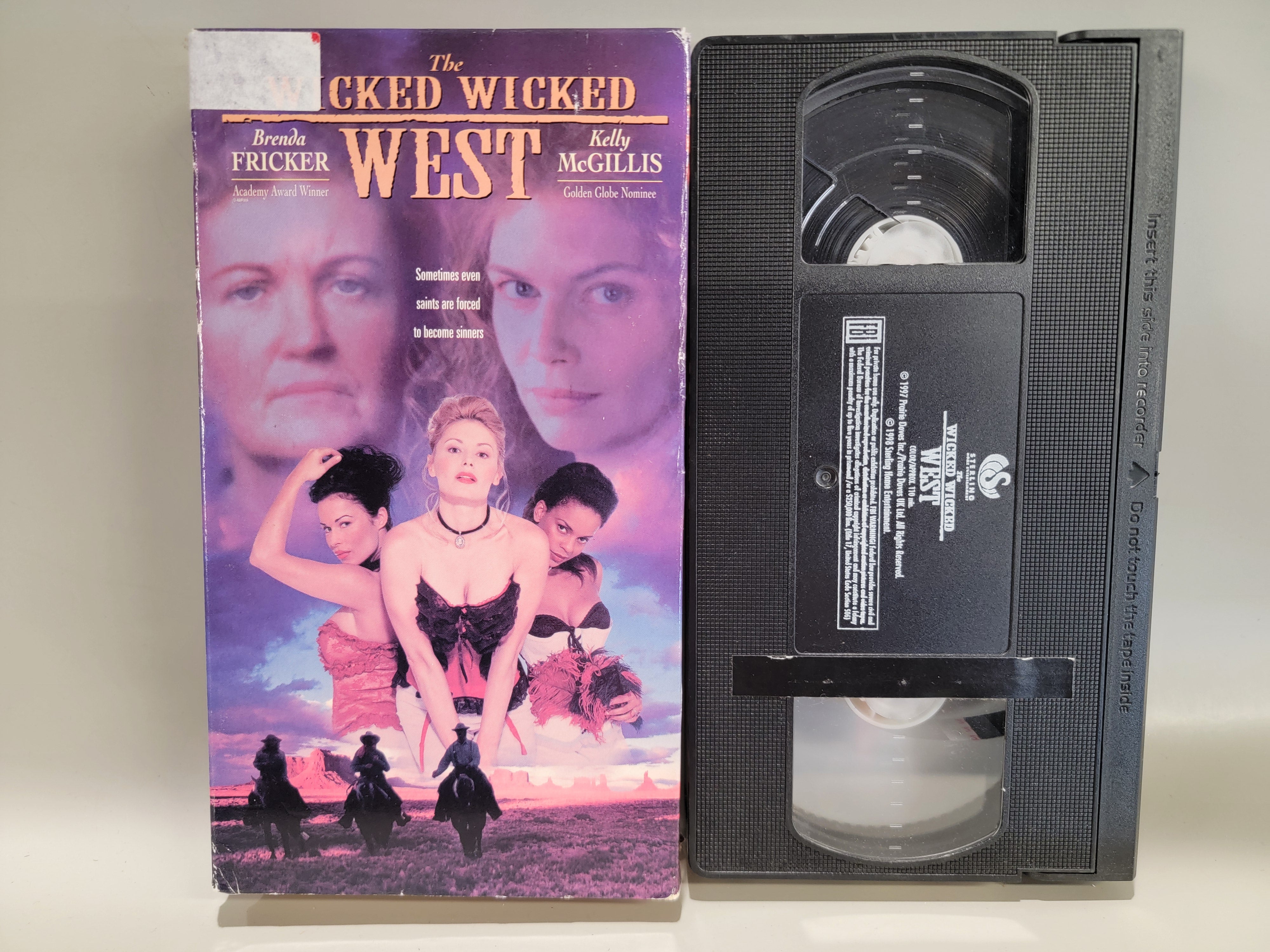 THE WICKED WICKED WEST VHS [USED]