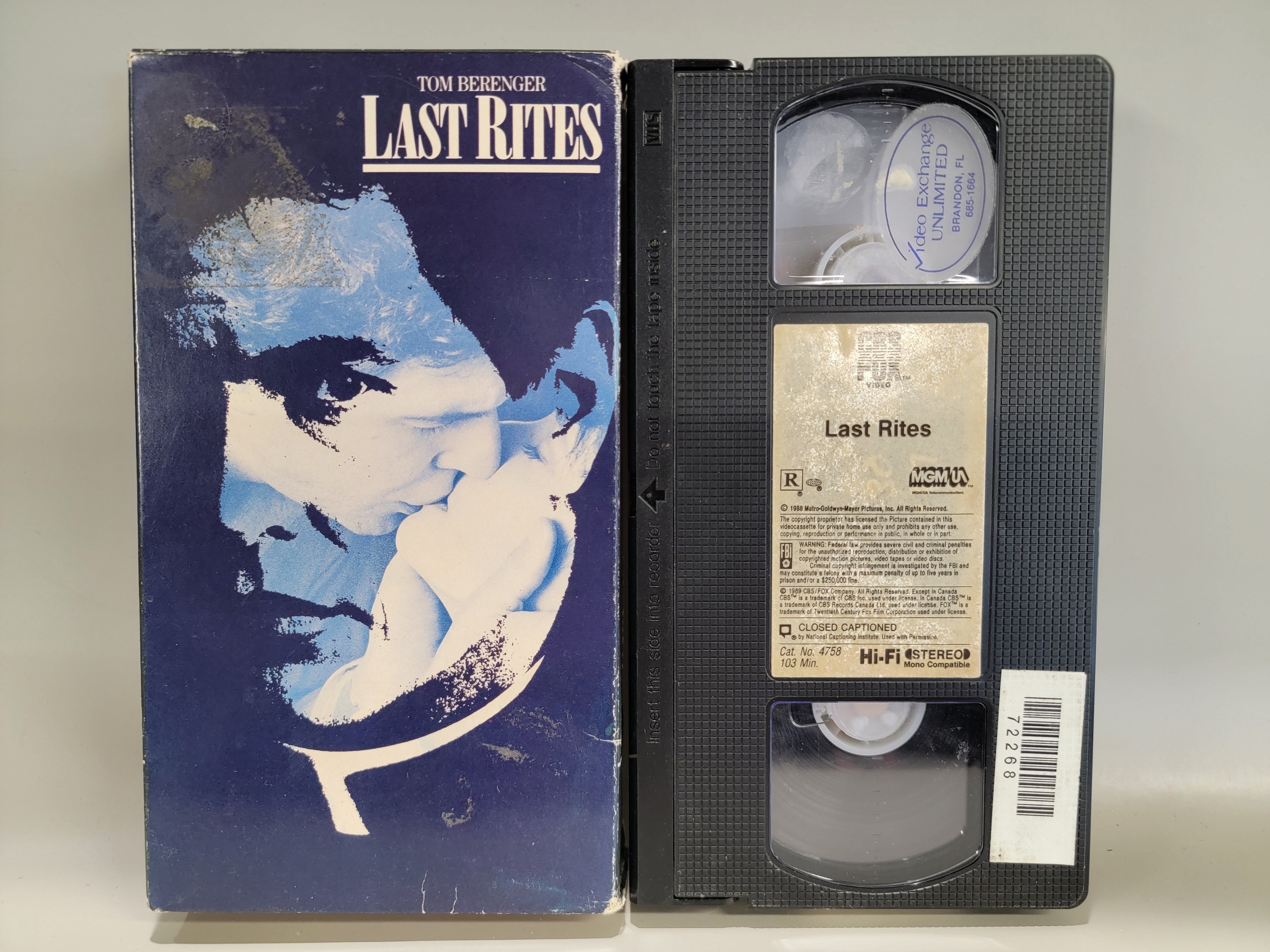 LAST RITES VHS [USED]