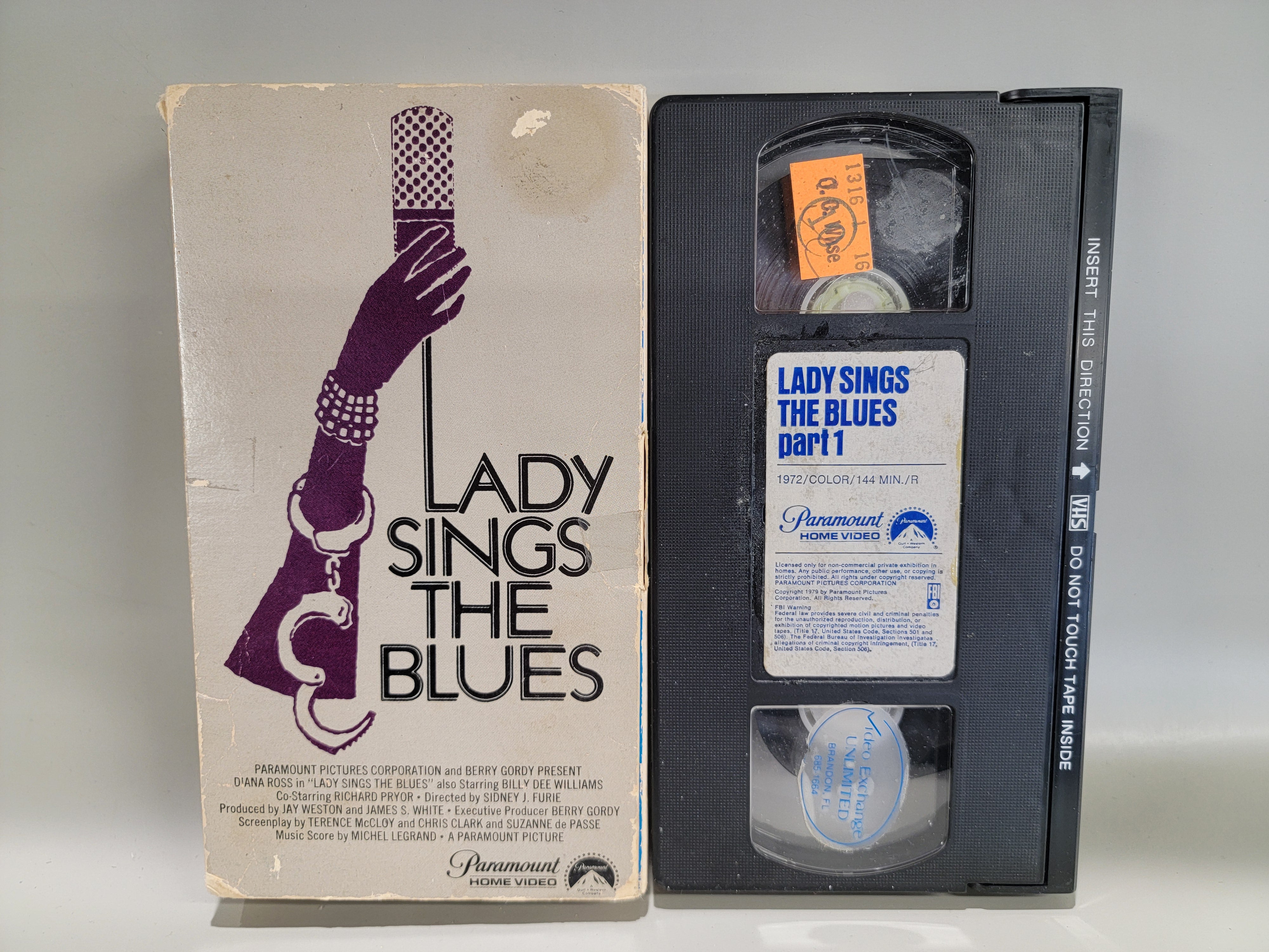 LADY SINGS THE BLUES (2 TAPES) VHS [USED]