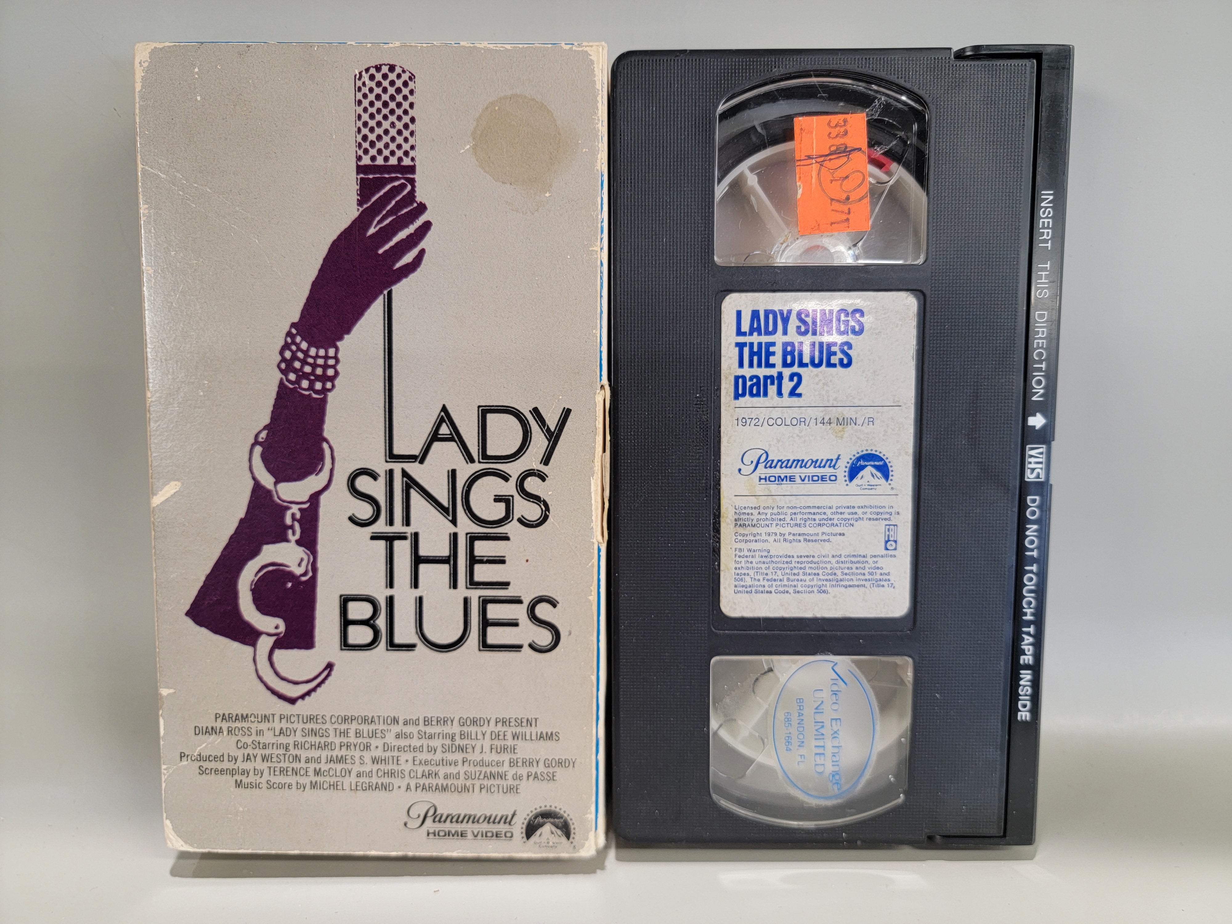 LADY SINGS THE BLUES (2 TAPES) VHS [USED]