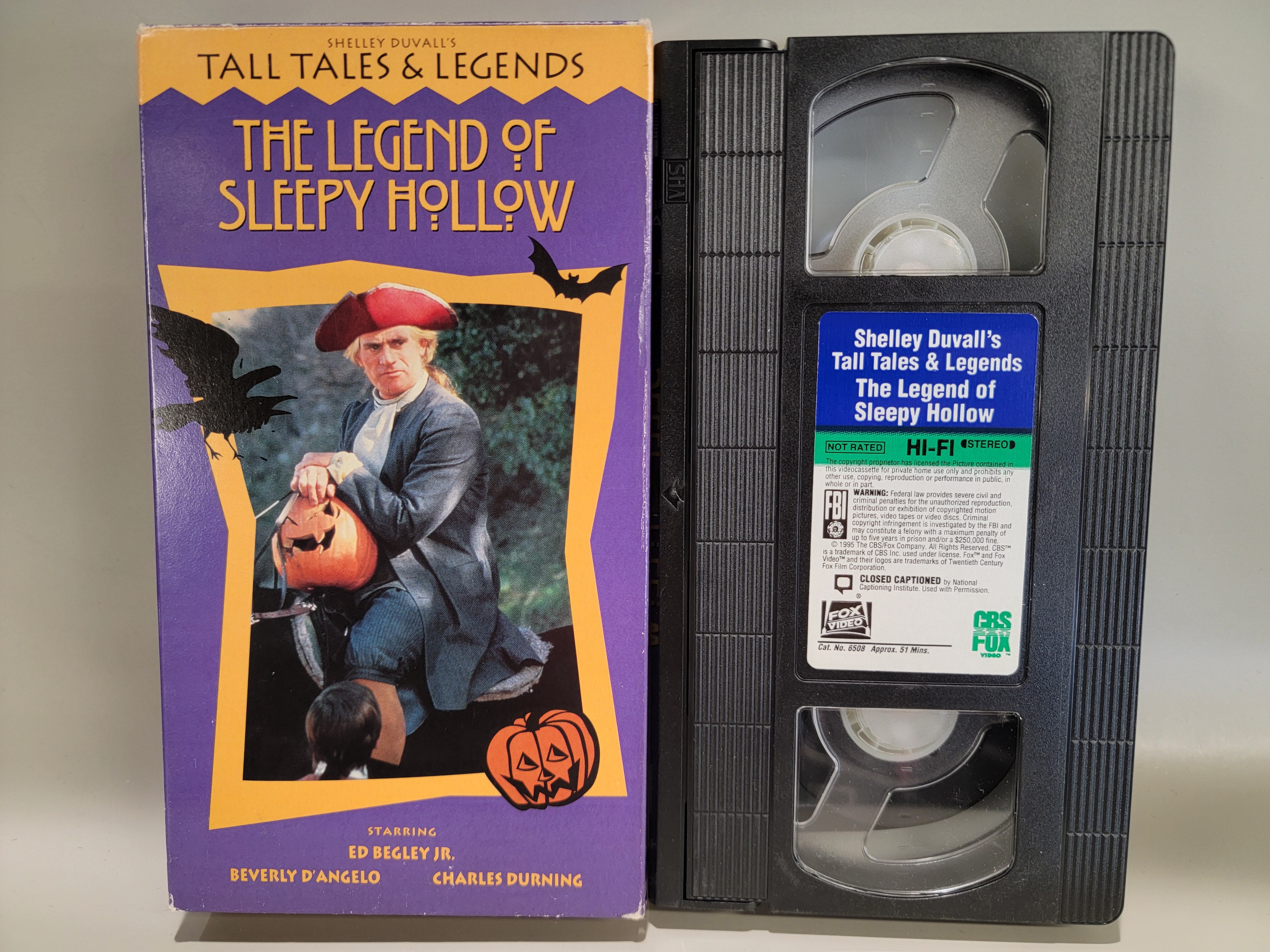 THE LEGEND OF SLEEPY HOLLOW VHS [USED]