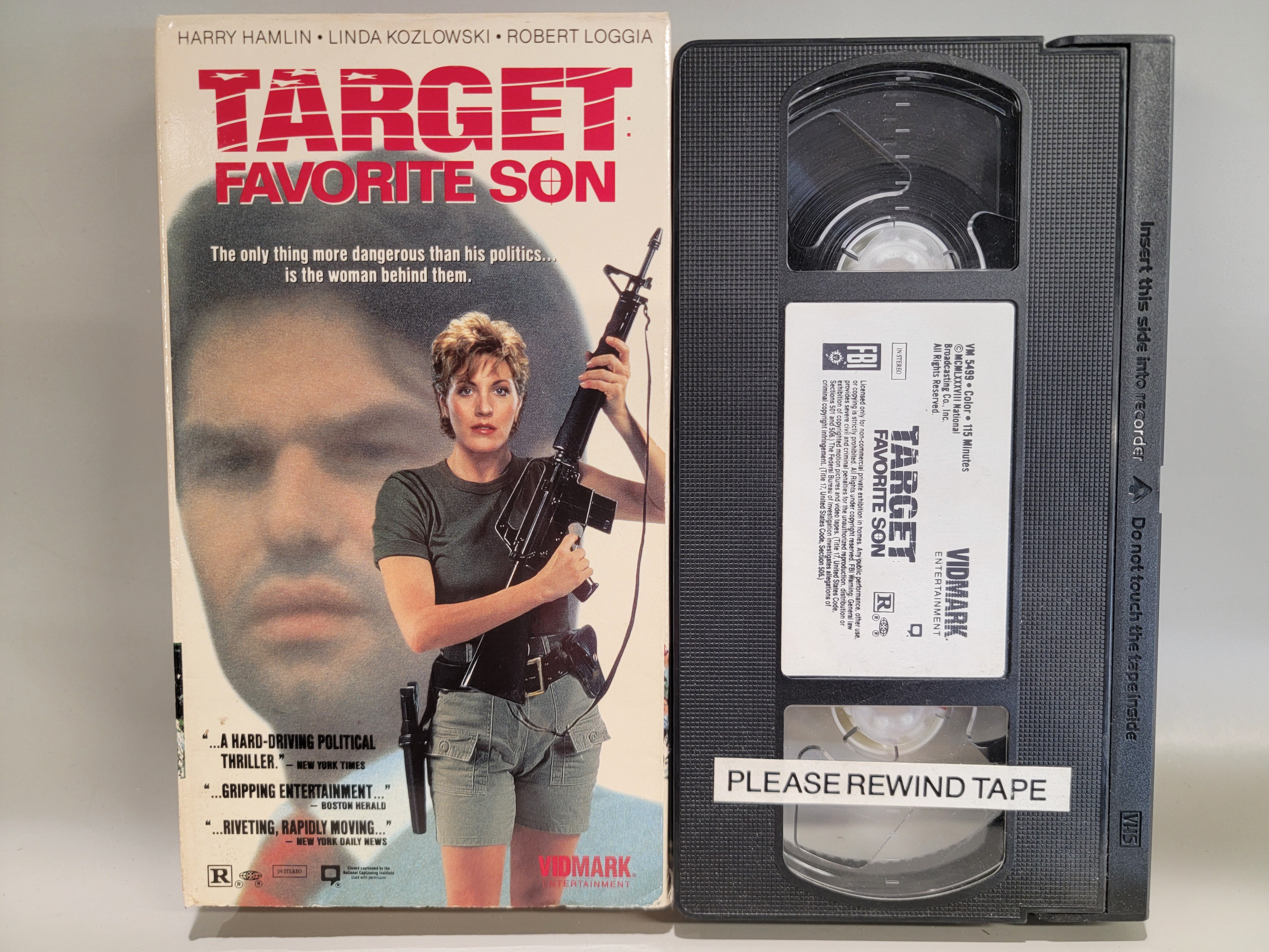 TARGET: FAVORITE SON VHS [USED]