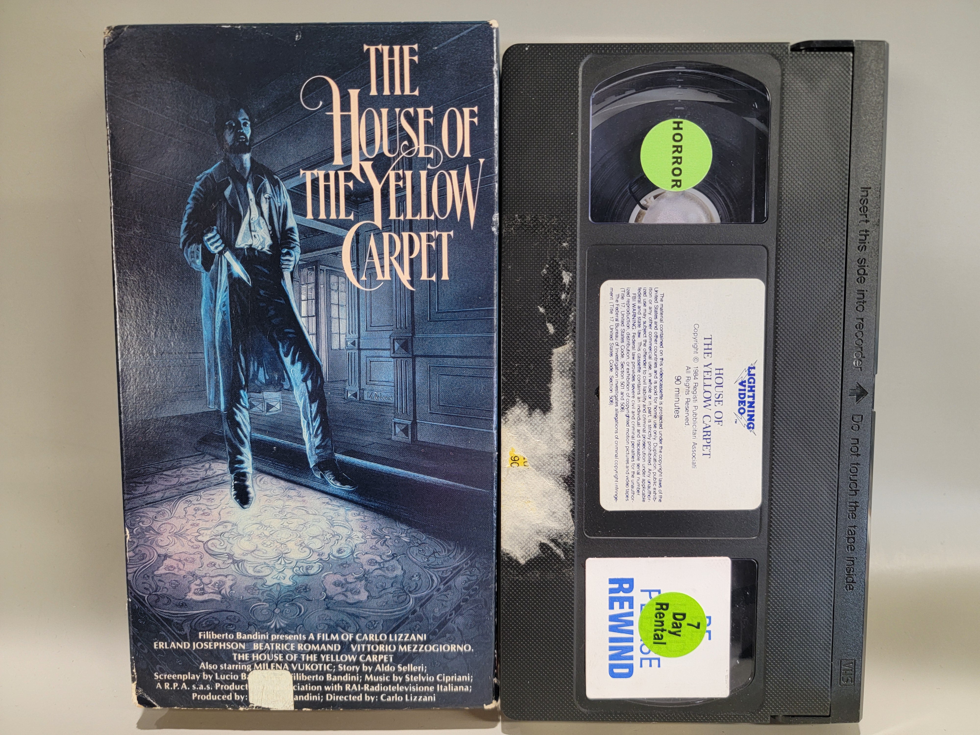 THE HOUSE OF YELLOW CARPET VHS [USED]