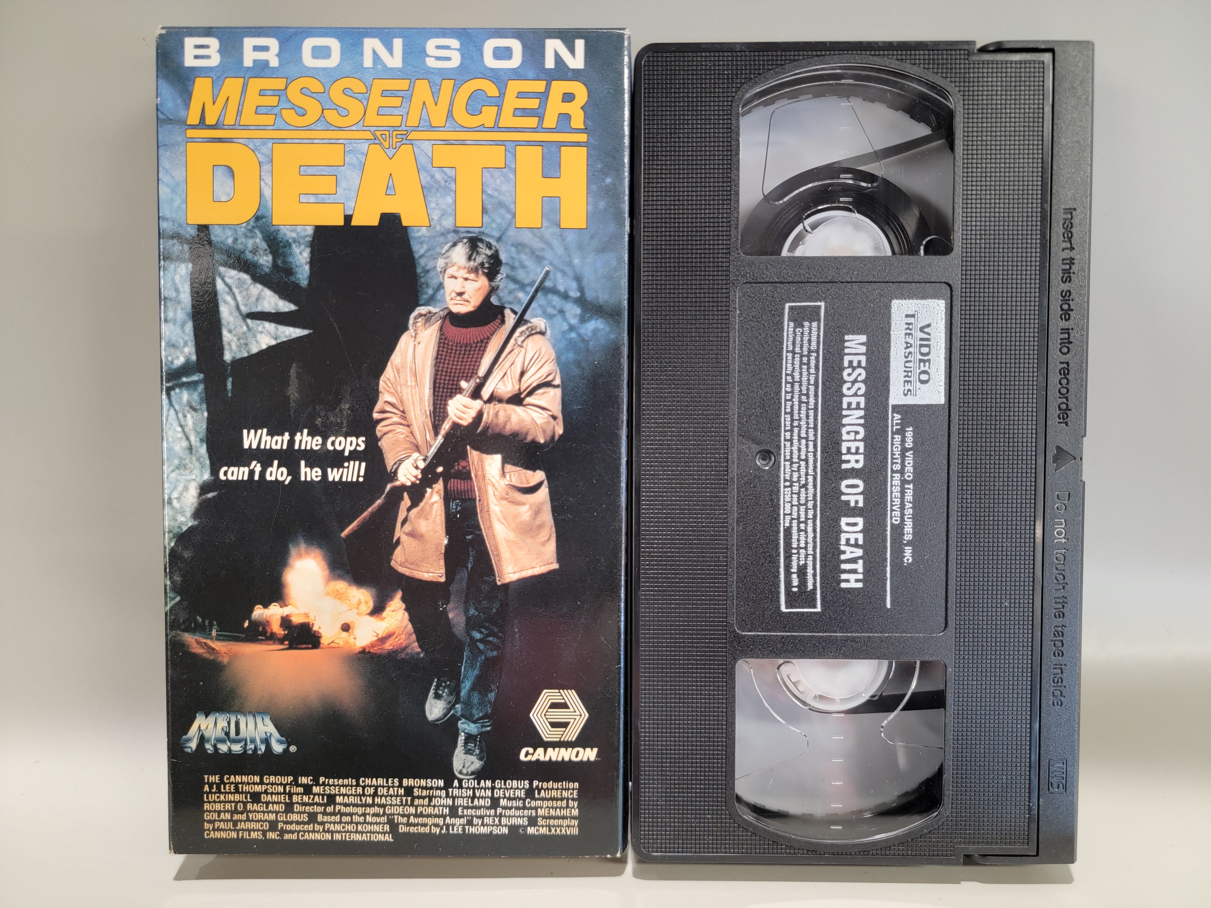 MESSENGER OF DEATH VHS [USED]